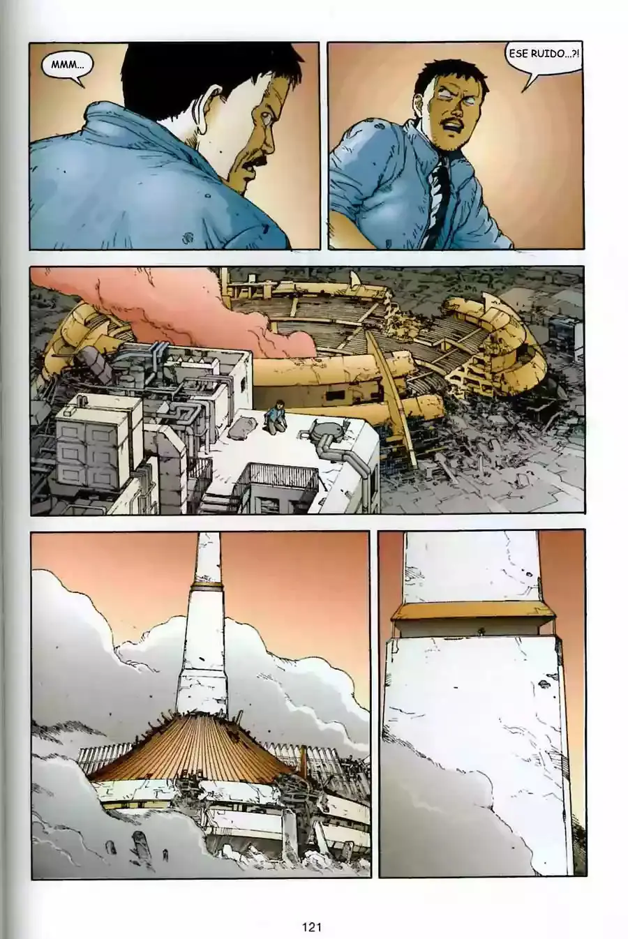 Akira capítulo 11, página 115