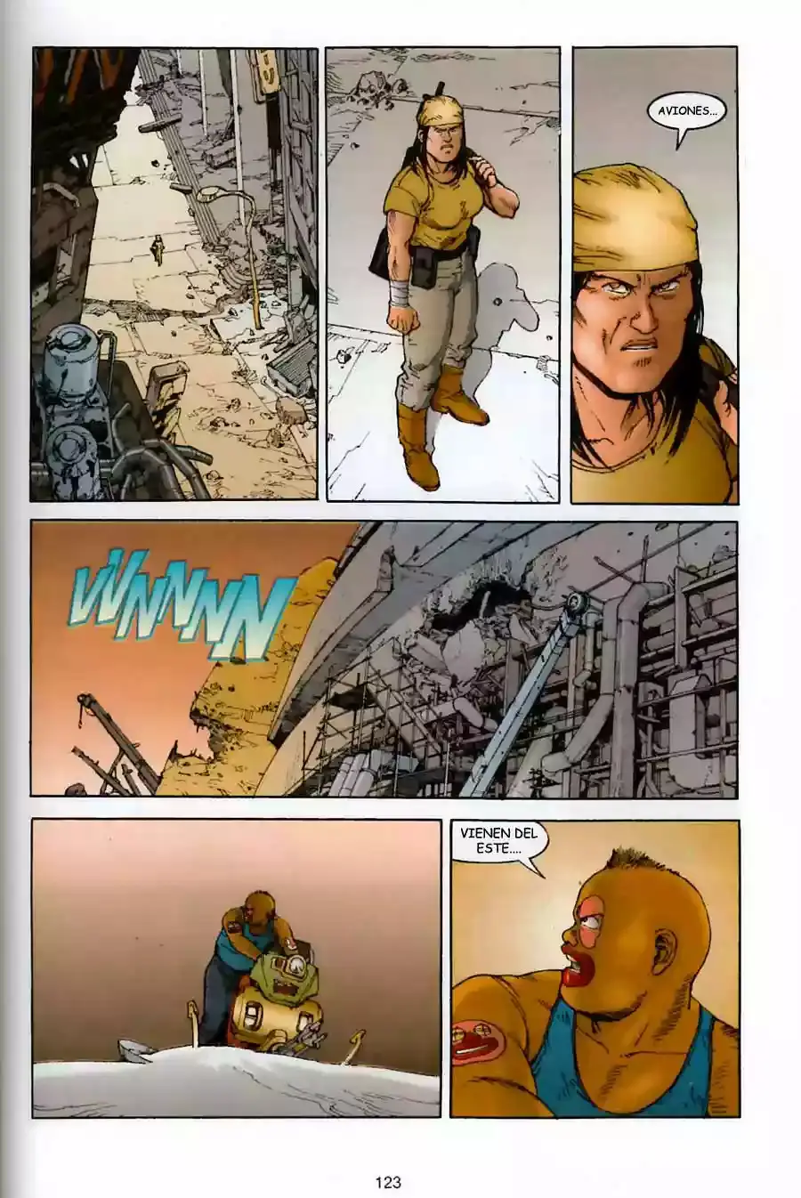 Akira capítulo 11, página 117