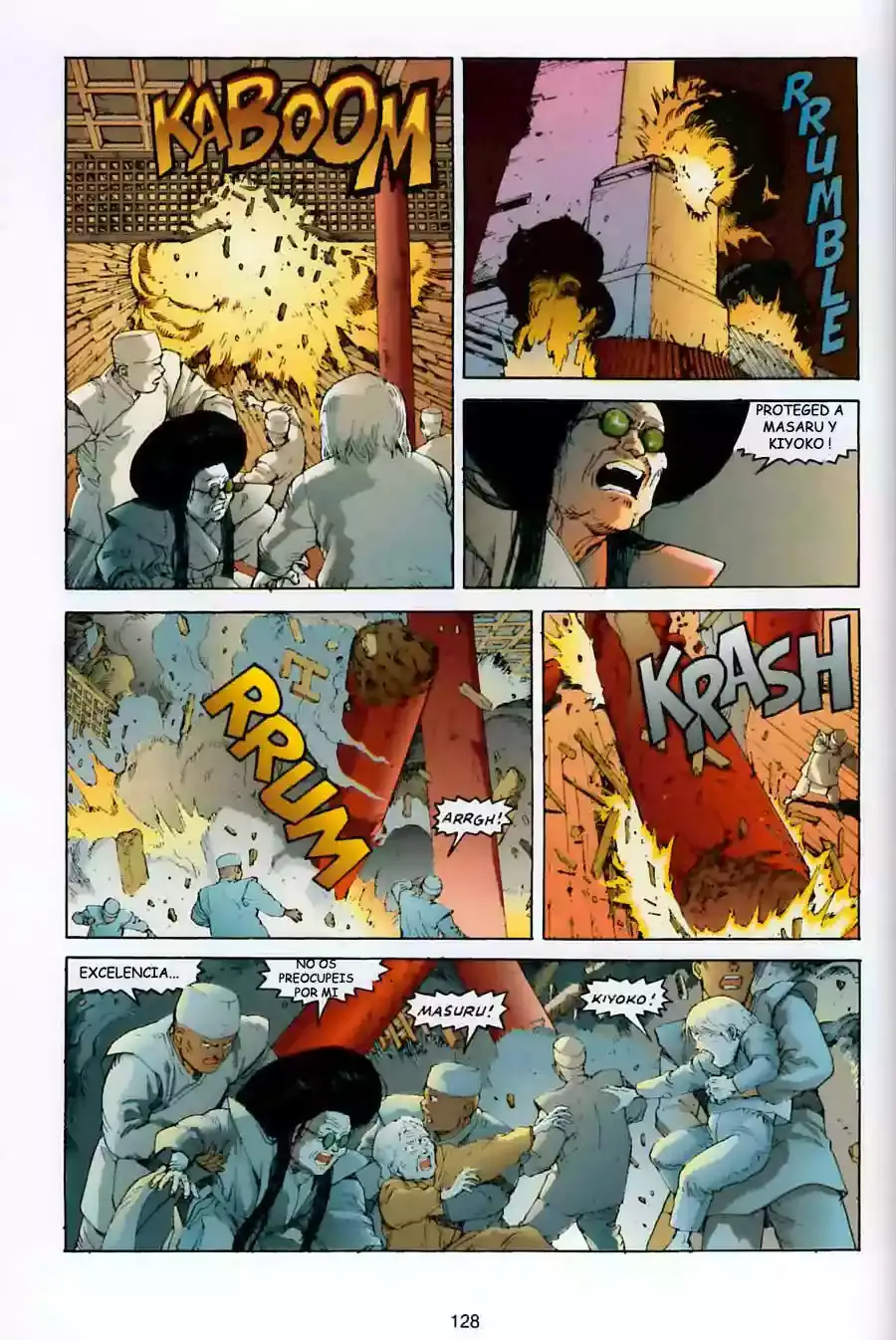 Akira capítulo 11, página 121