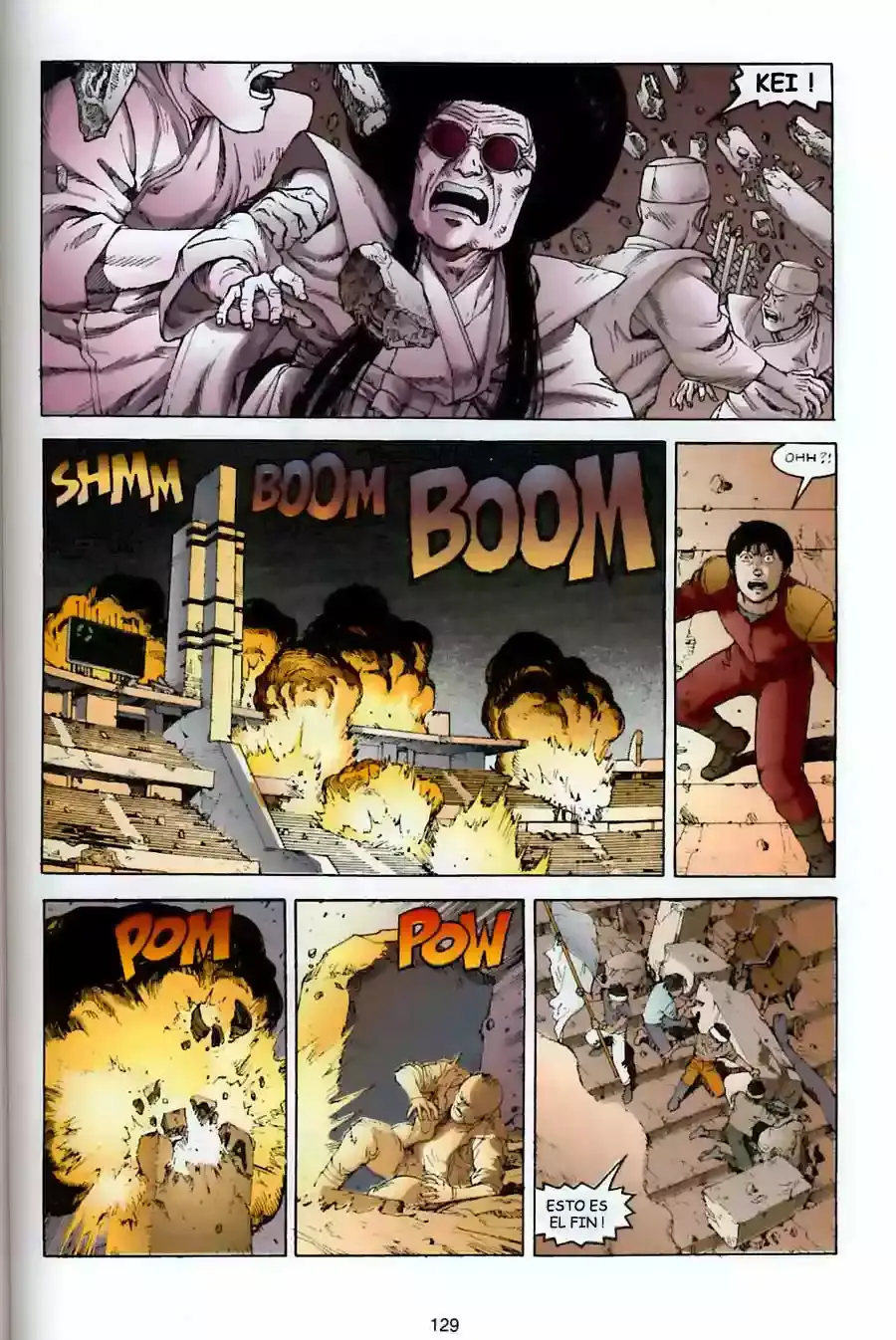 Akira capítulo 11, página 122