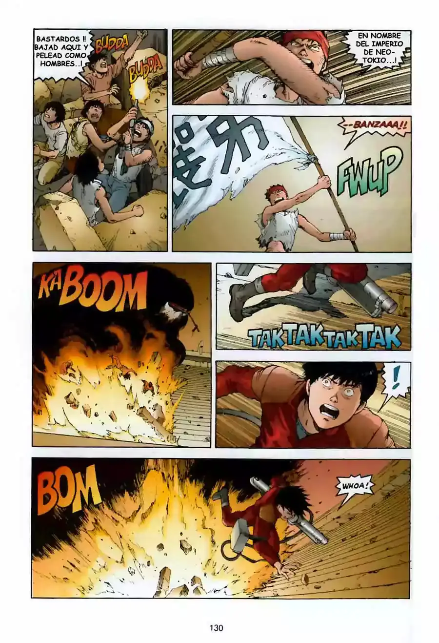 Akira capítulo 11, página 123