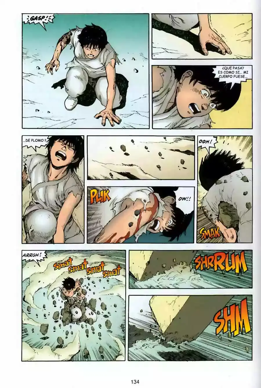 Akira capítulo 11, página 127