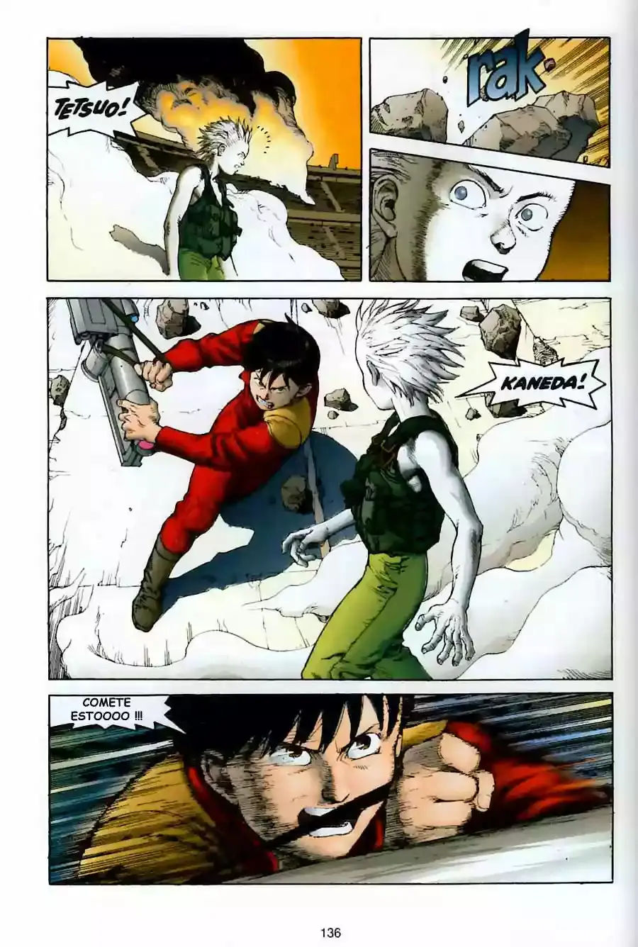 Akira capítulo 11, página 129