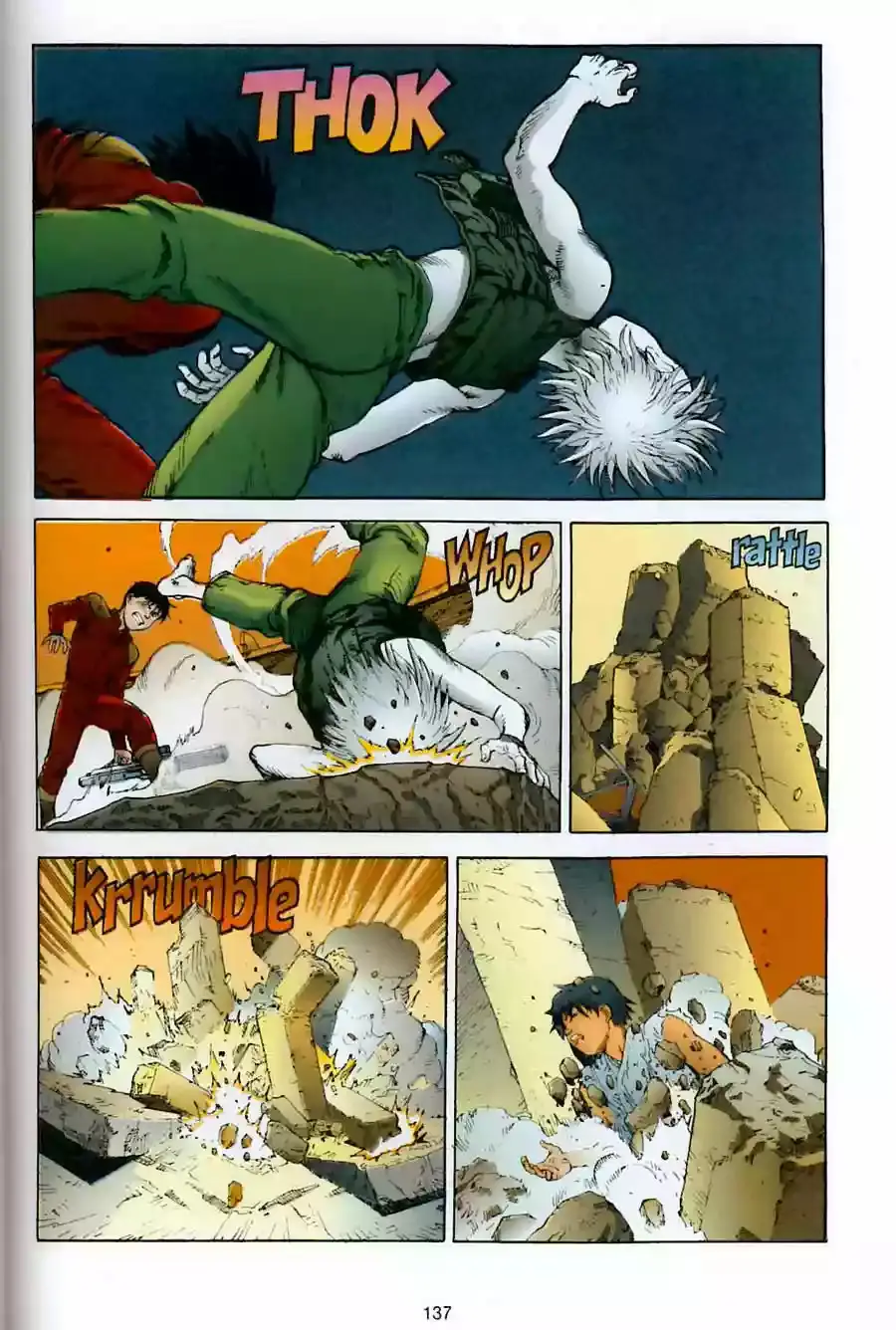 Akira capítulo 11, página 130