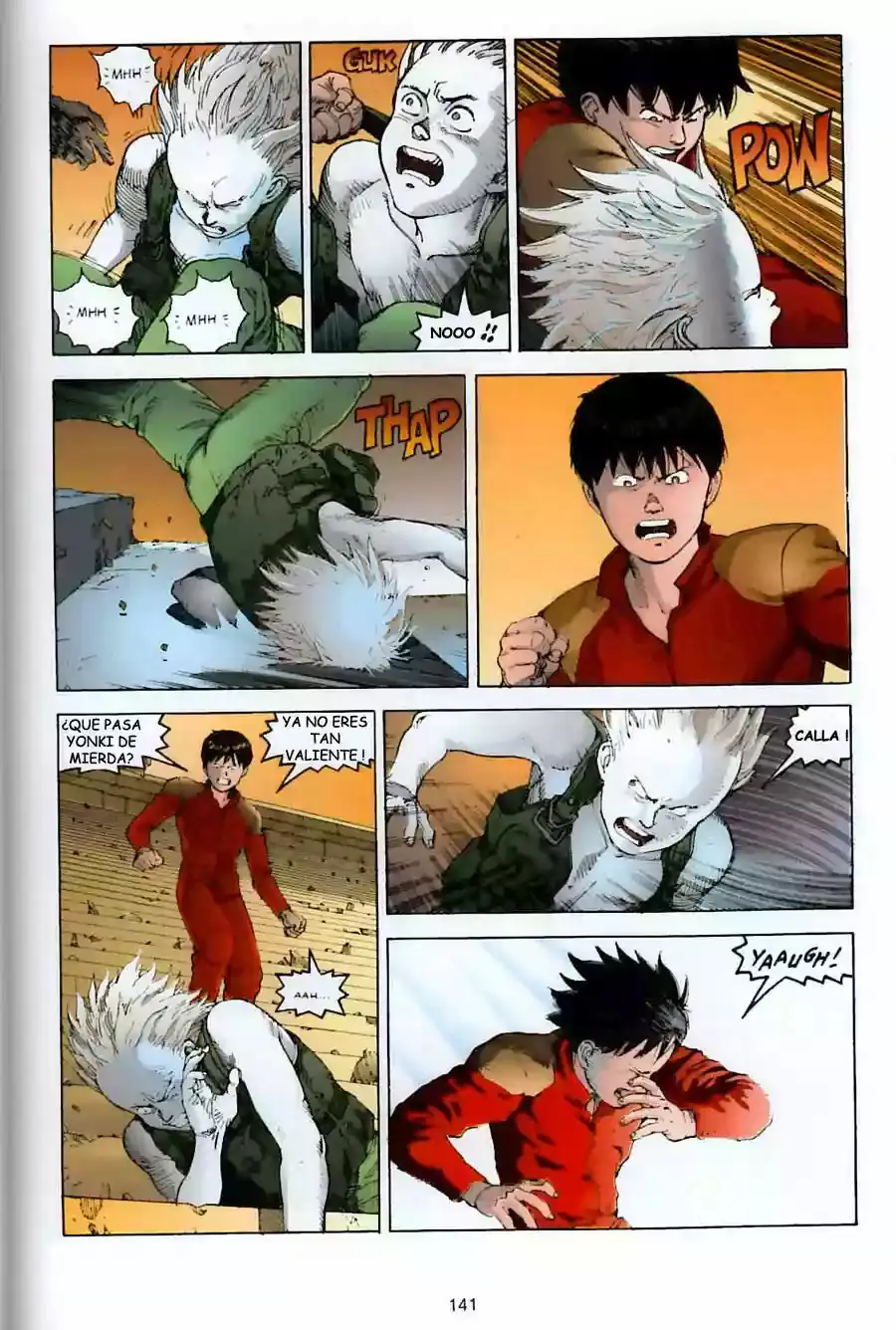 Akira capítulo 11, página 134