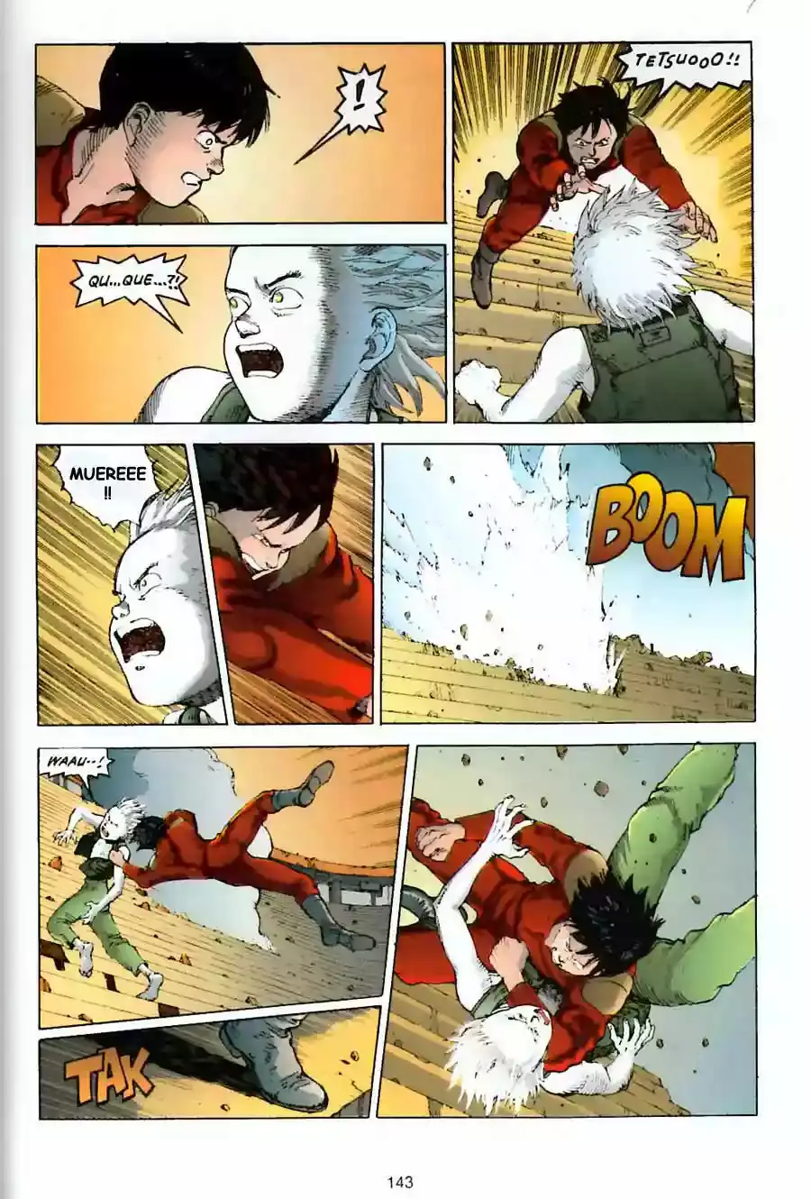 Akira capítulo 11, página 136