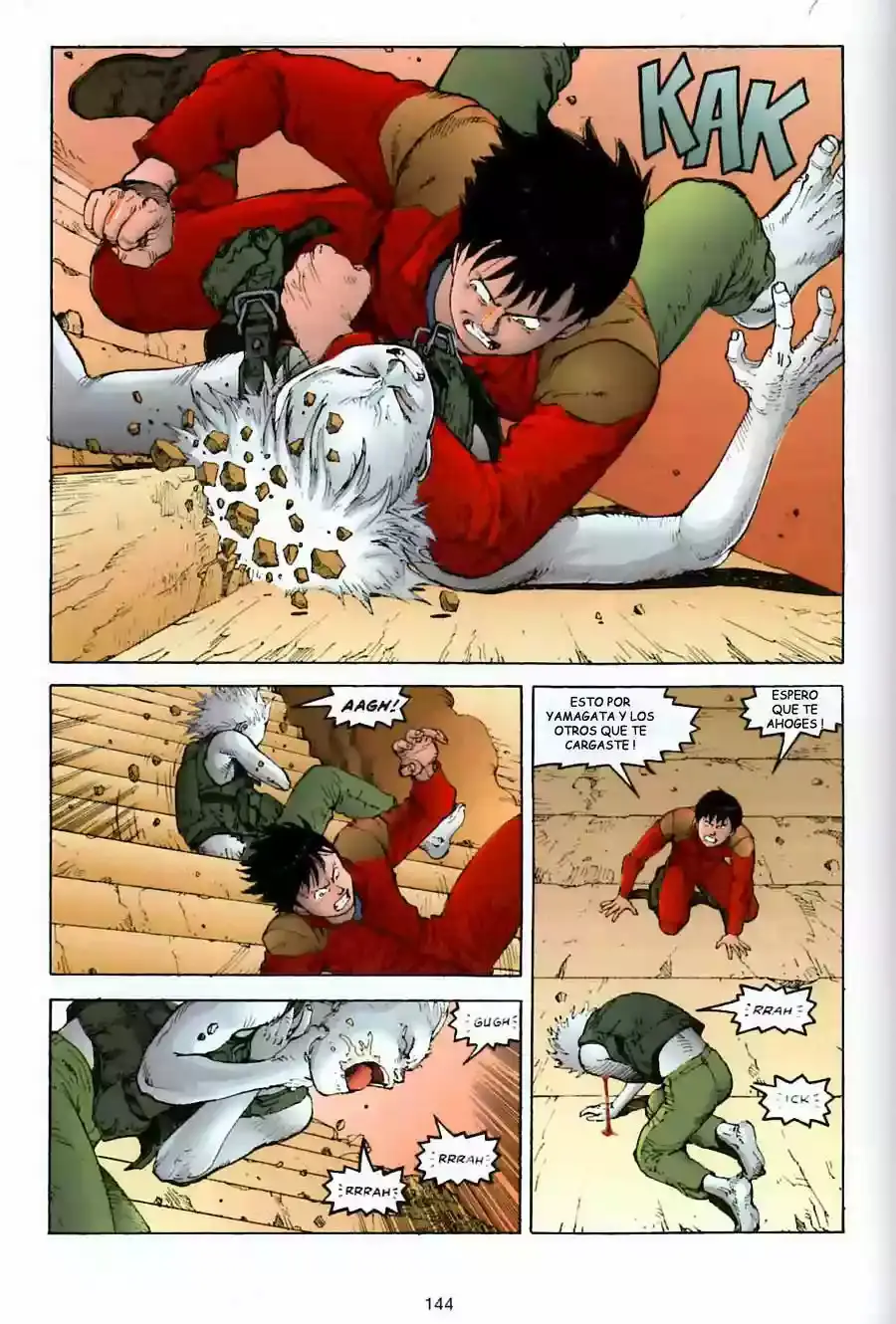 Akira capítulo 11, página 137