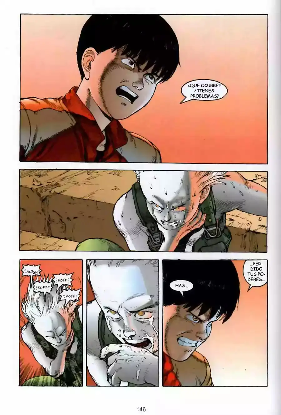 Akira capítulo 11, página 139