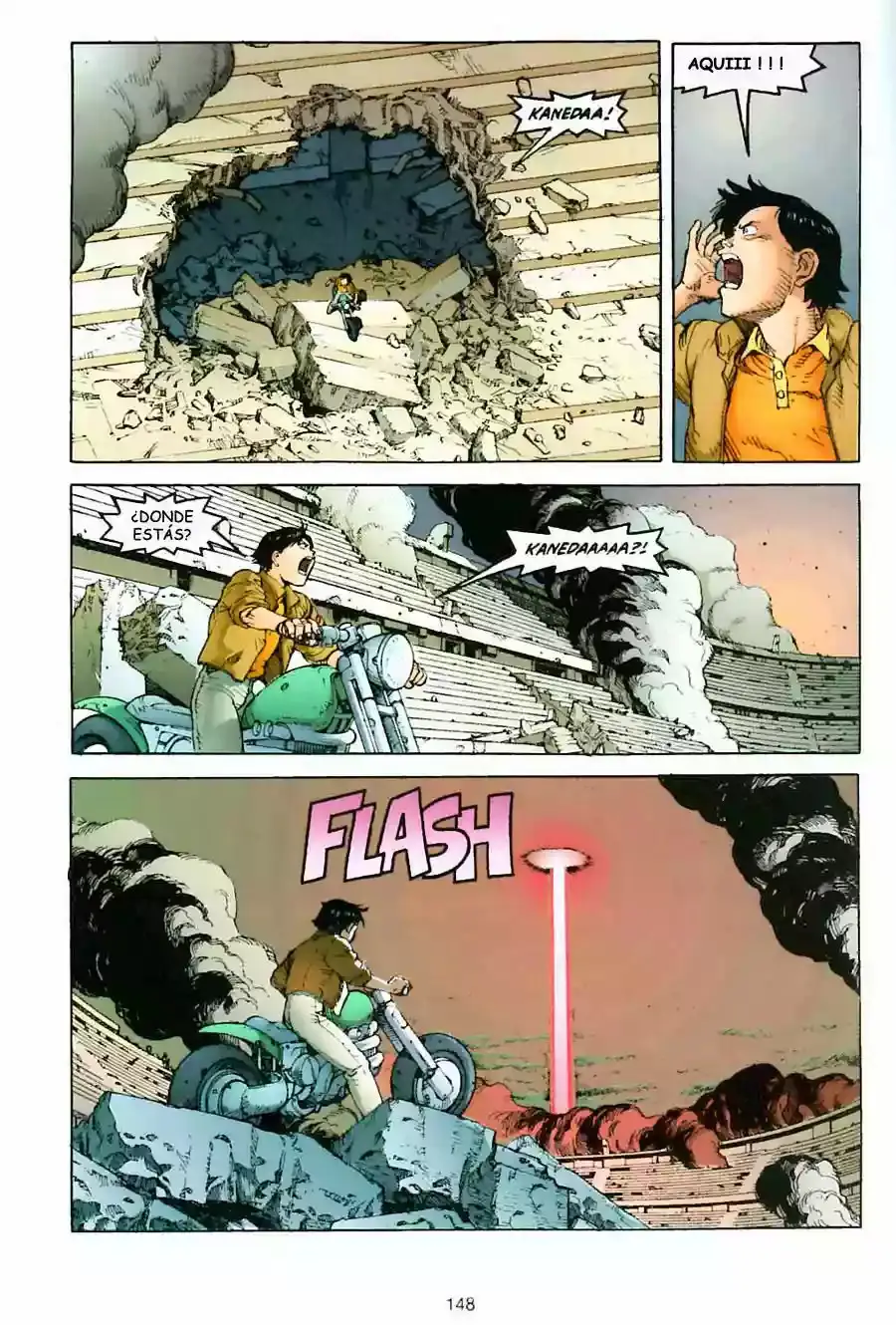 Akira capítulo 11, página 141