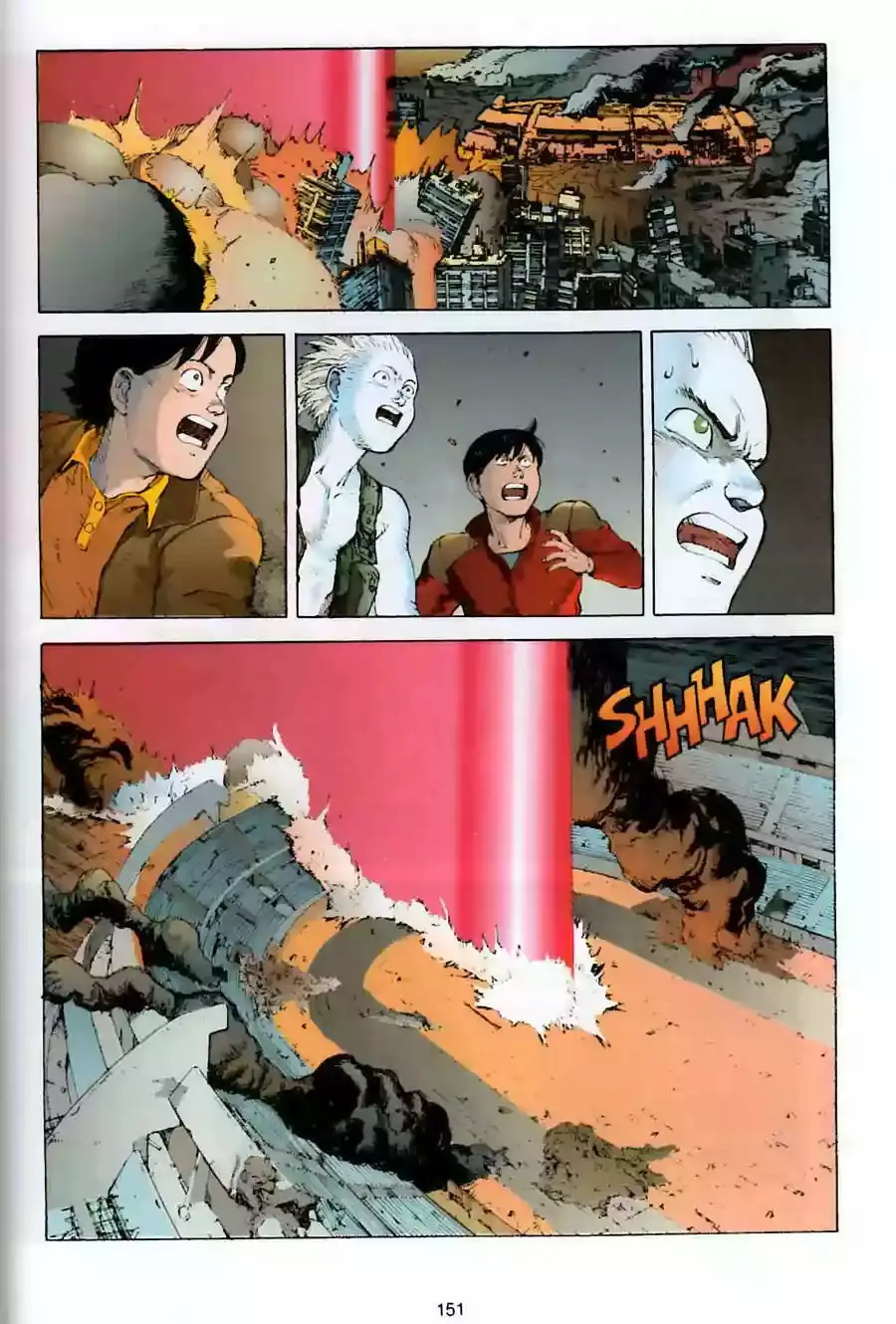 Akira capítulo 11, página 144
