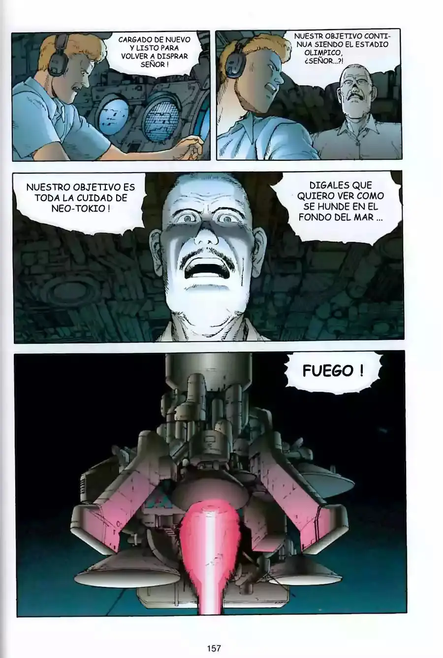 Akira capítulo 11, página 149