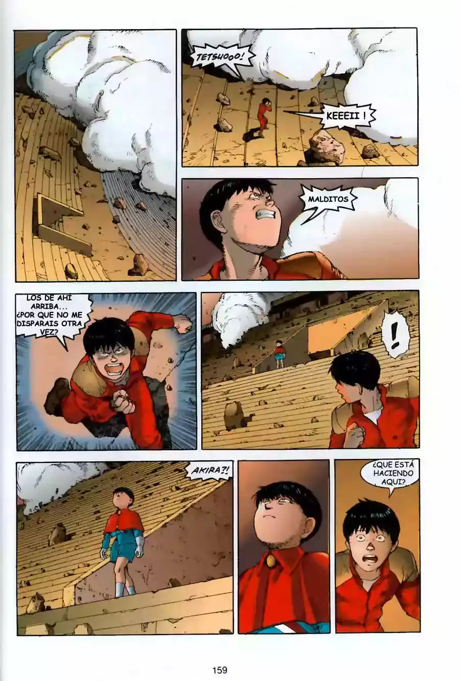 Akira capítulo 11, página 151