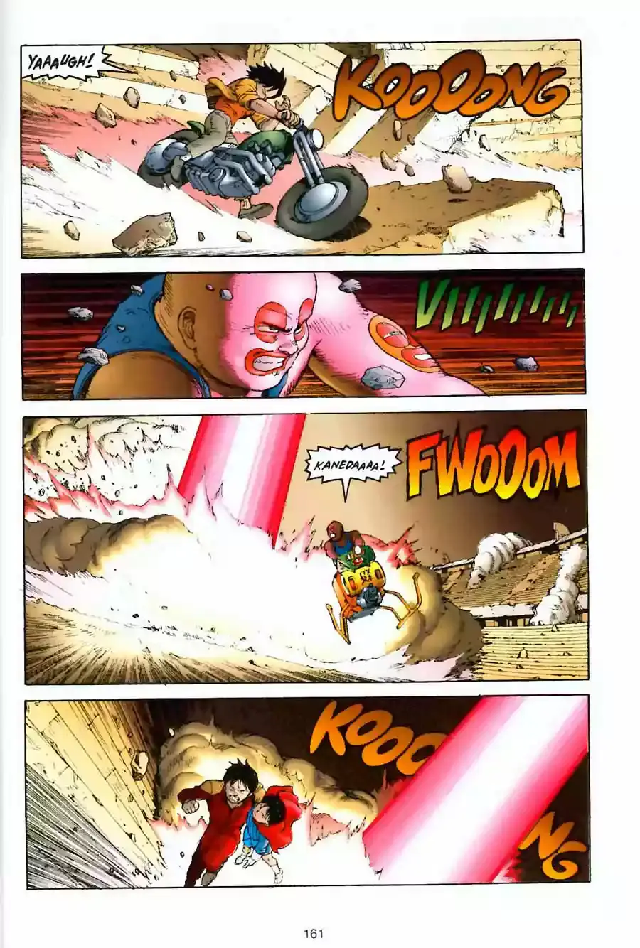 Akira capítulo 11, página 153