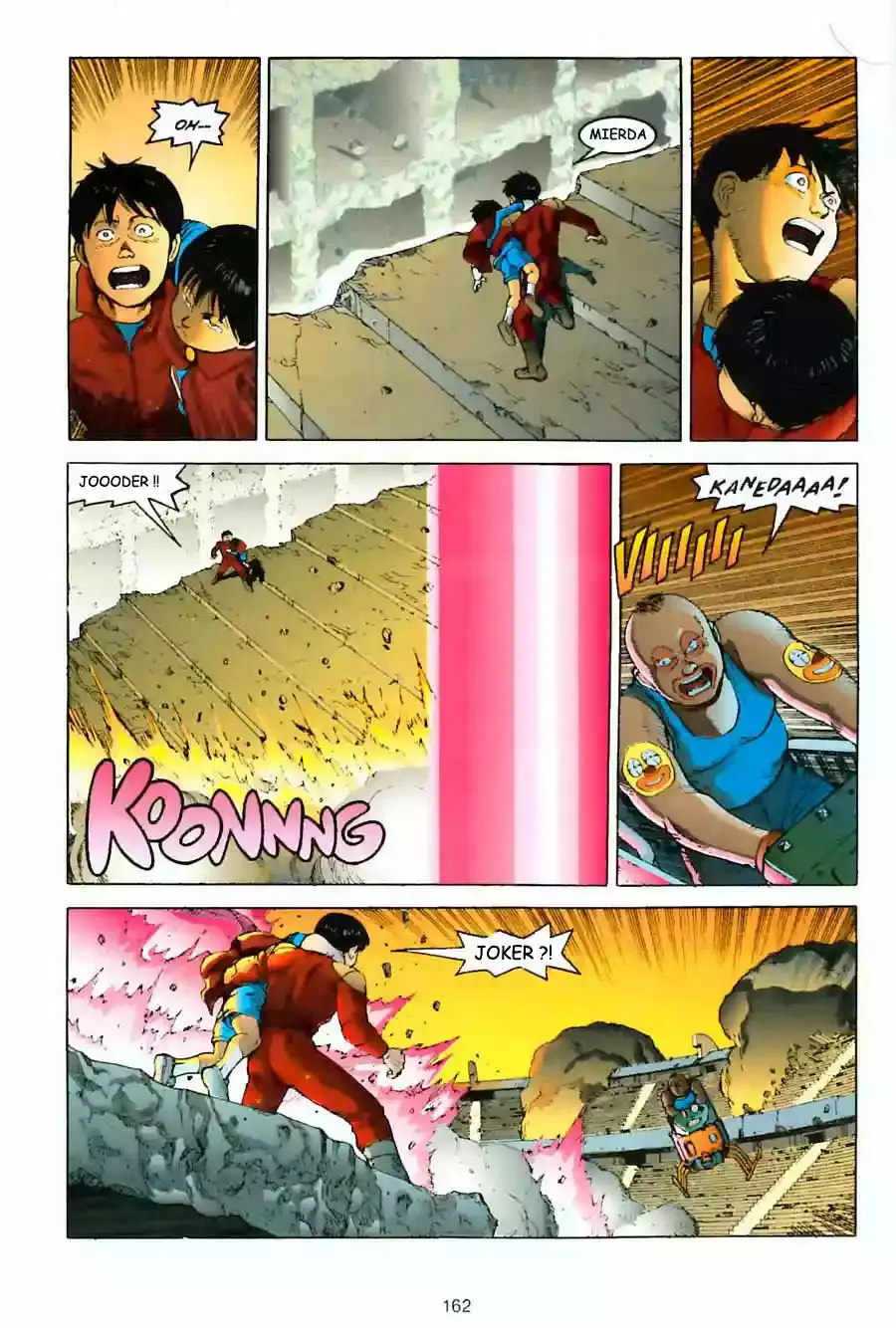 Akira capítulo 11, página 154