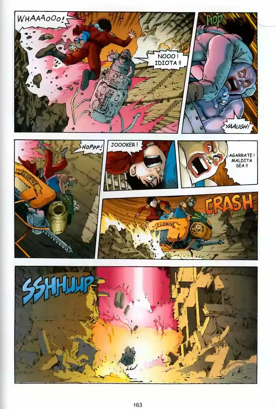 Akira capítulo 11, página 155