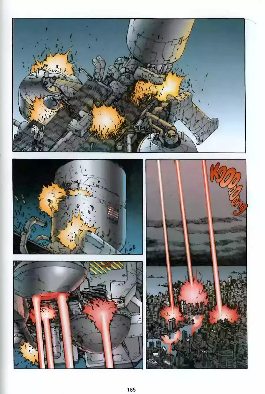 Akira capítulo 11, página 157