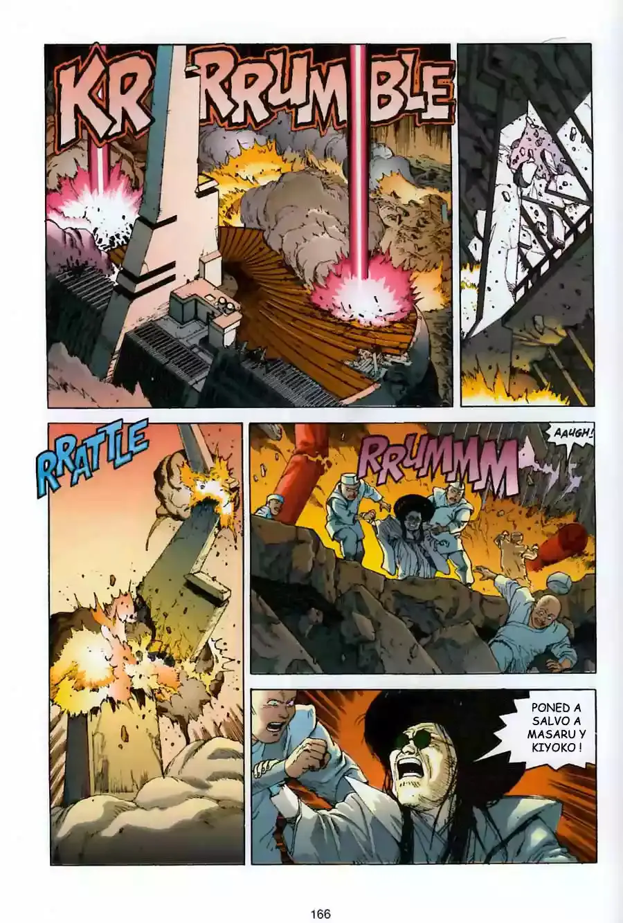 Akira capítulo 11, página 158
