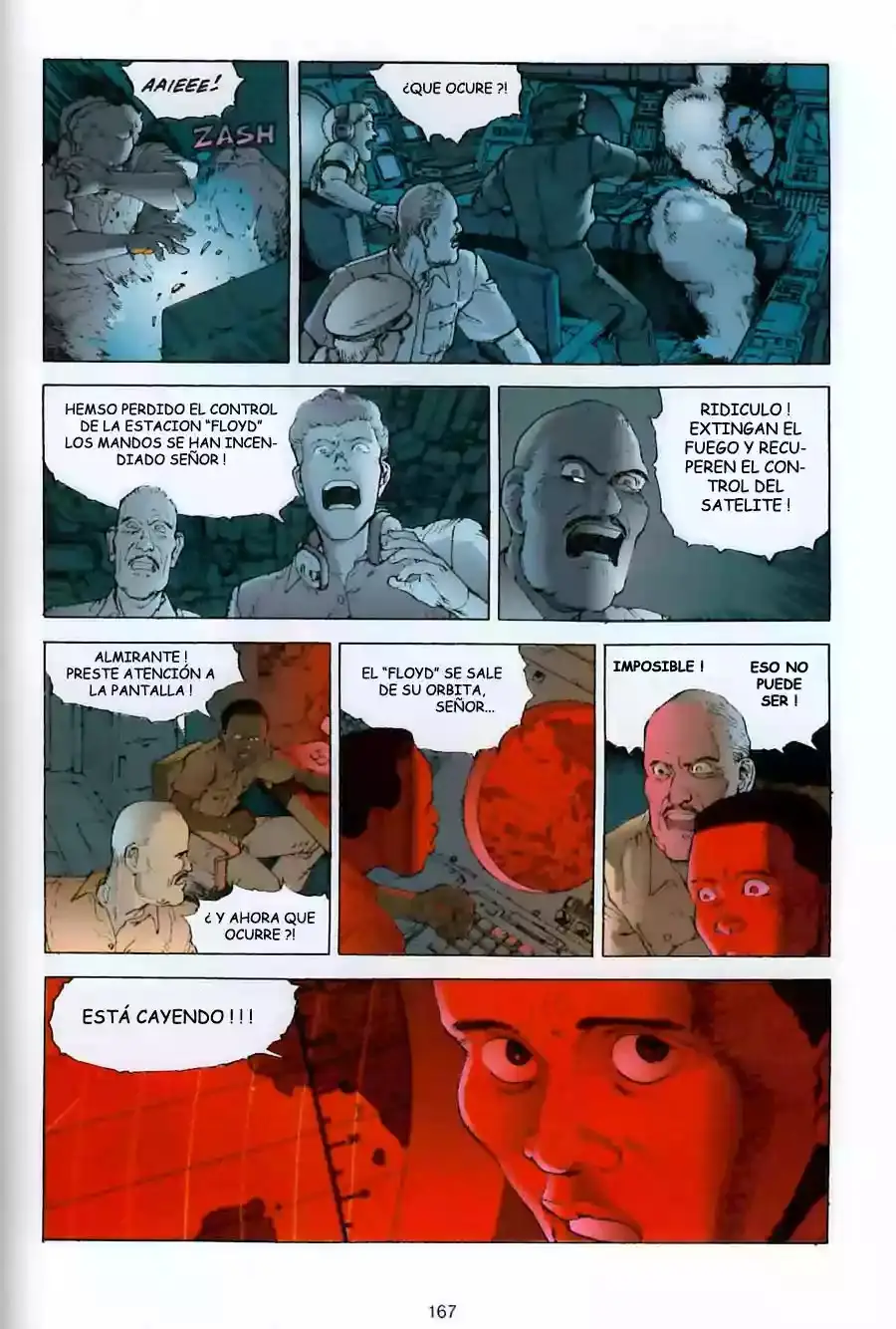 Akira capítulo 11, página 159
