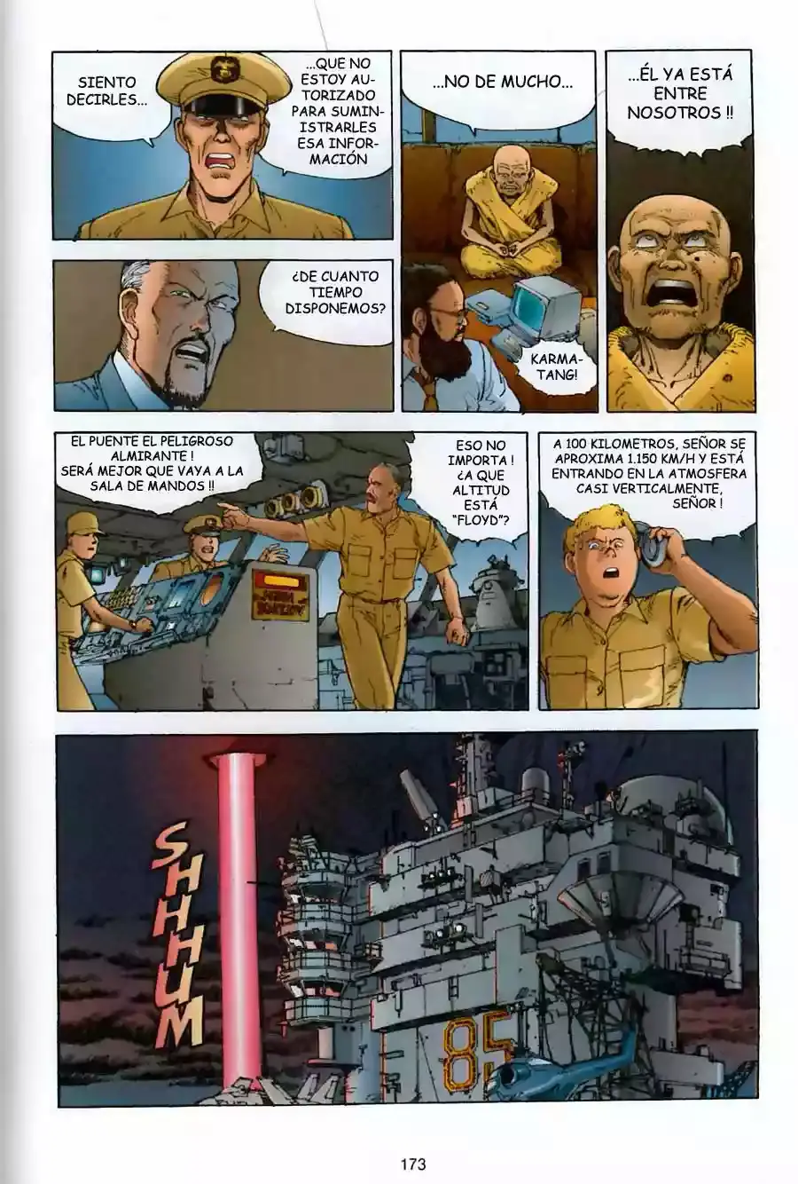 Akira capítulo 11, página 165
