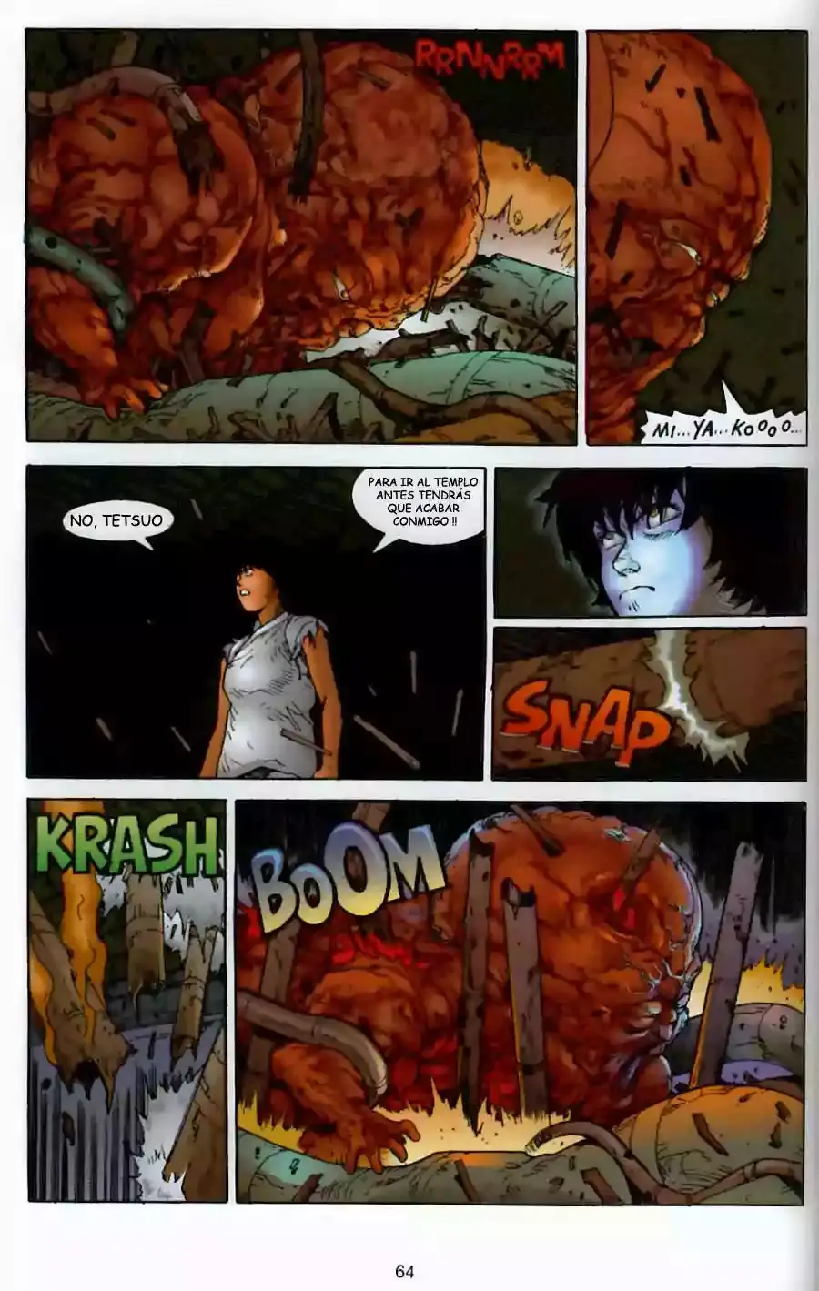 Akira capítulo 12, página 61