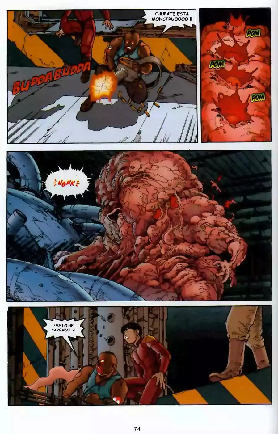 Akira capítulo 12, página 71