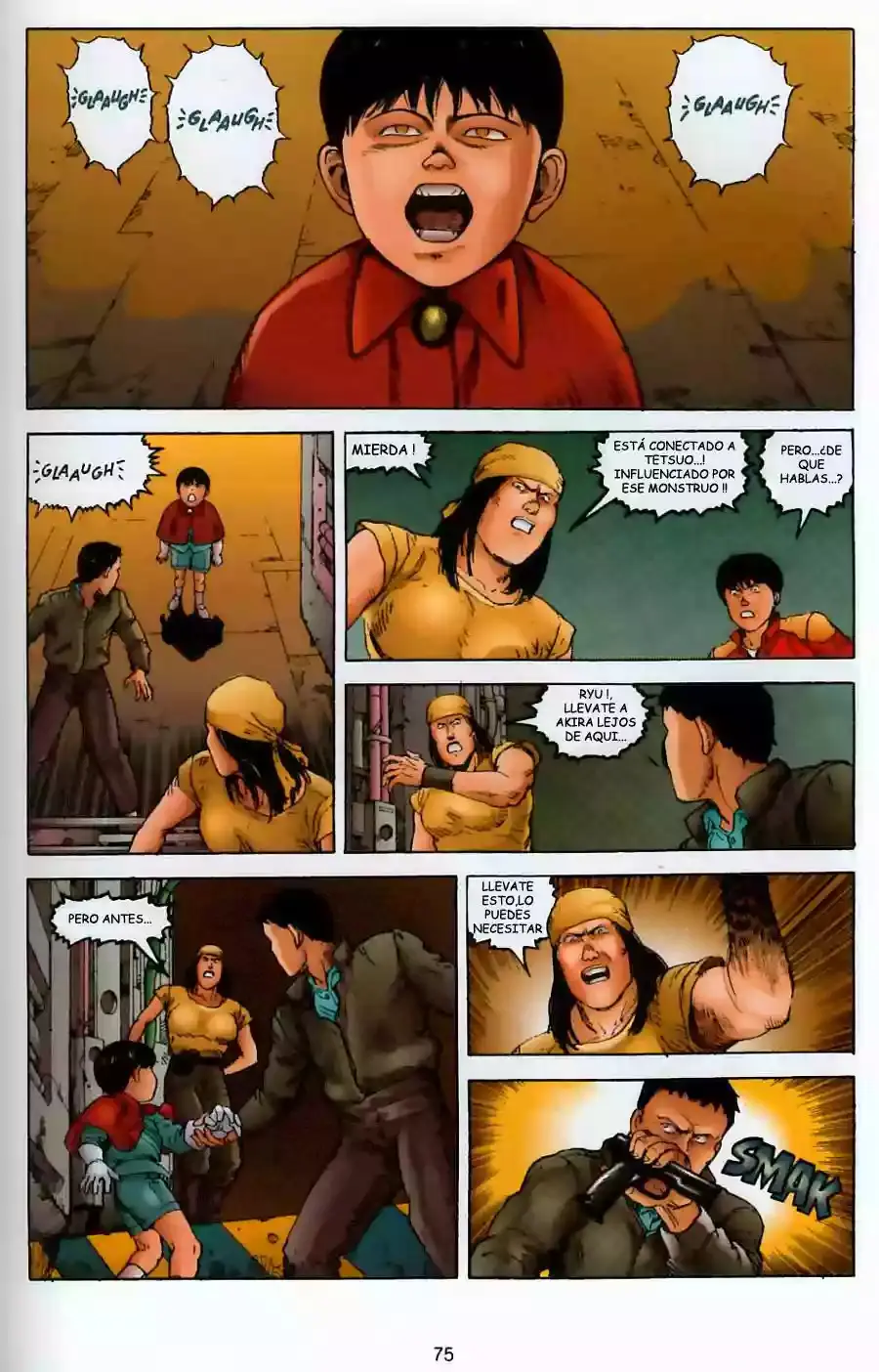 Akira capítulo 12, página 72