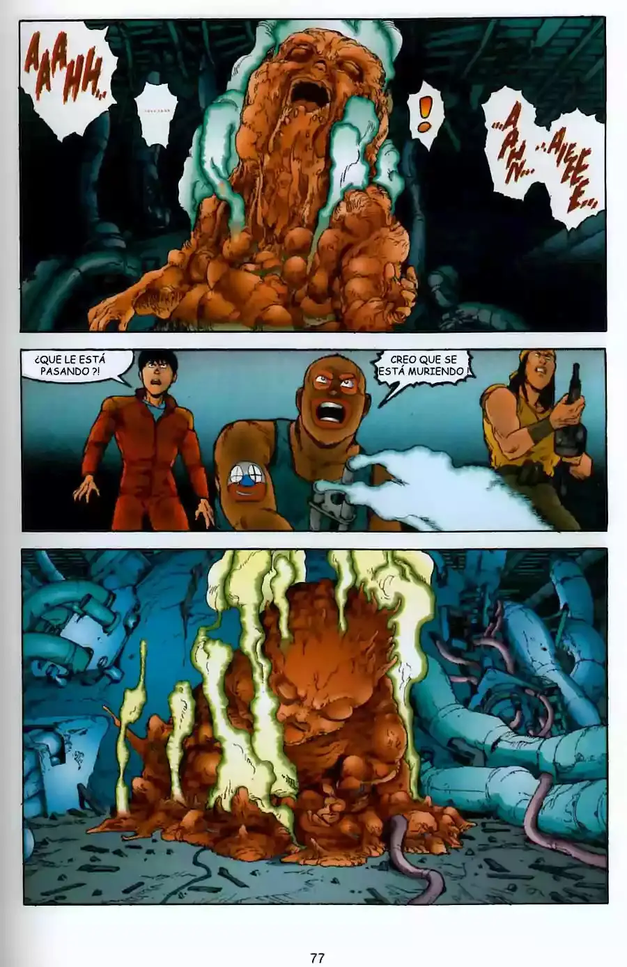 Akira capítulo 12, página 74