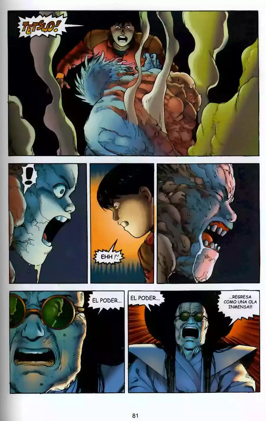 Akira capítulo 12, página 78