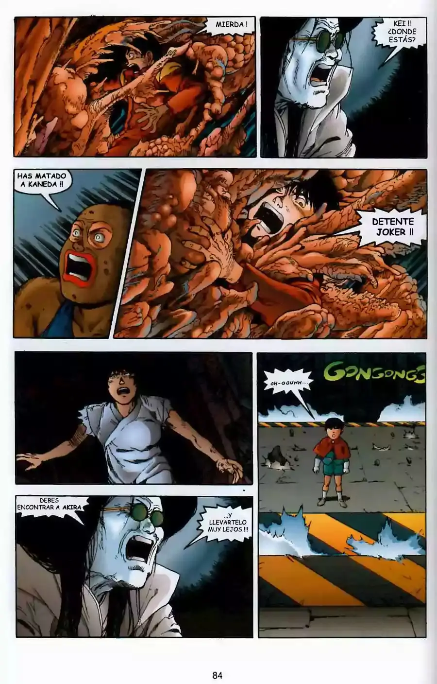 Akira capítulo 12, página 81