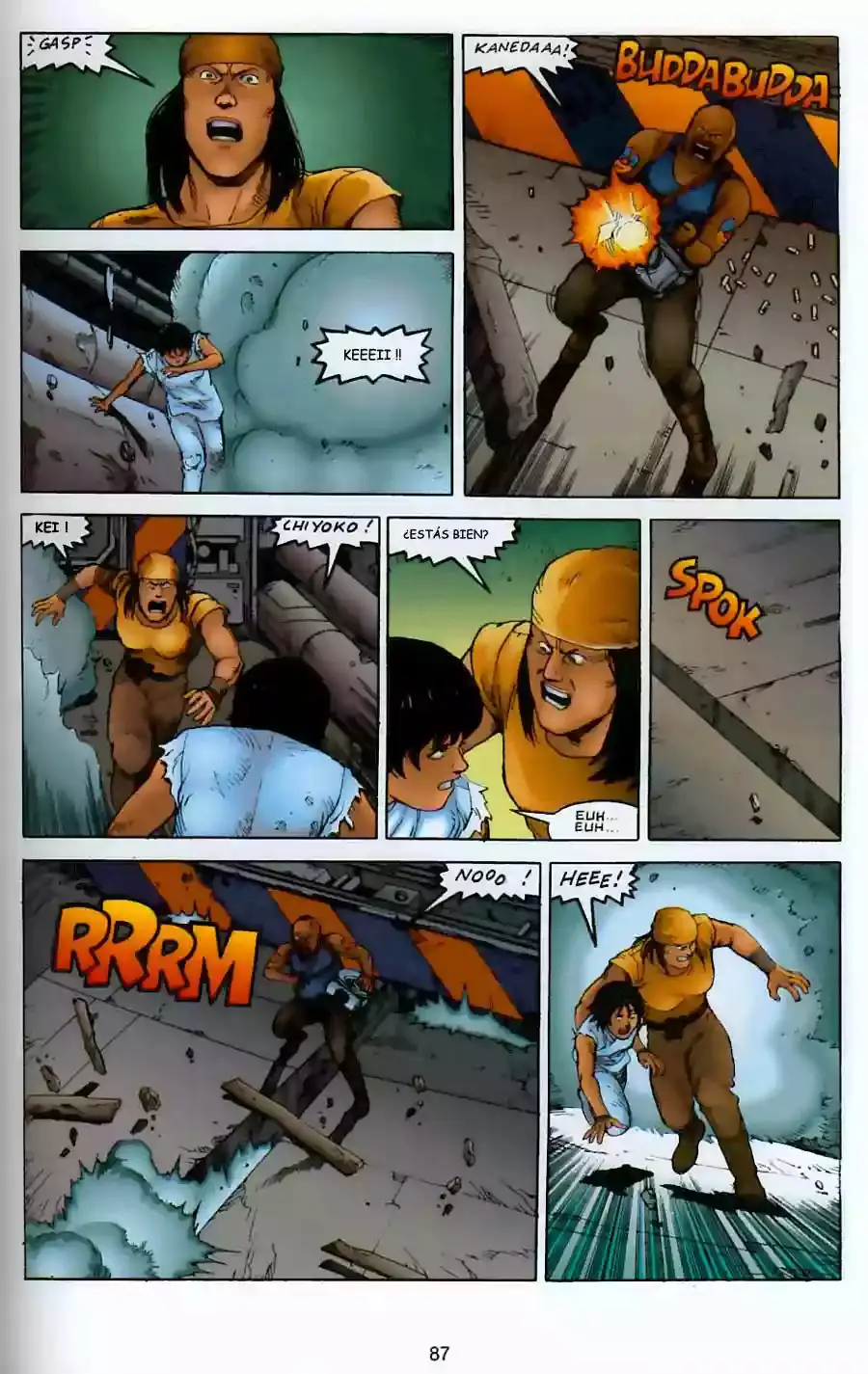 Akira capítulo 12, página 84