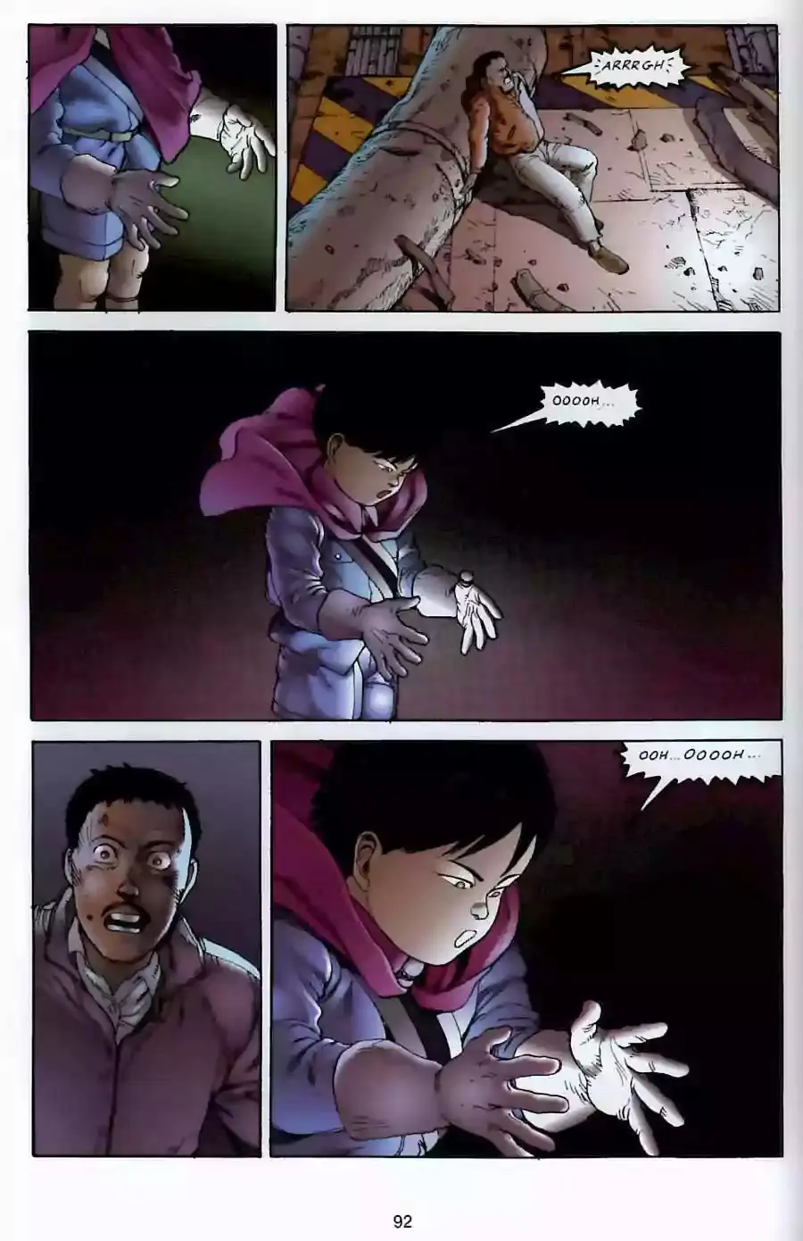 Akira capítulo 12, página 89