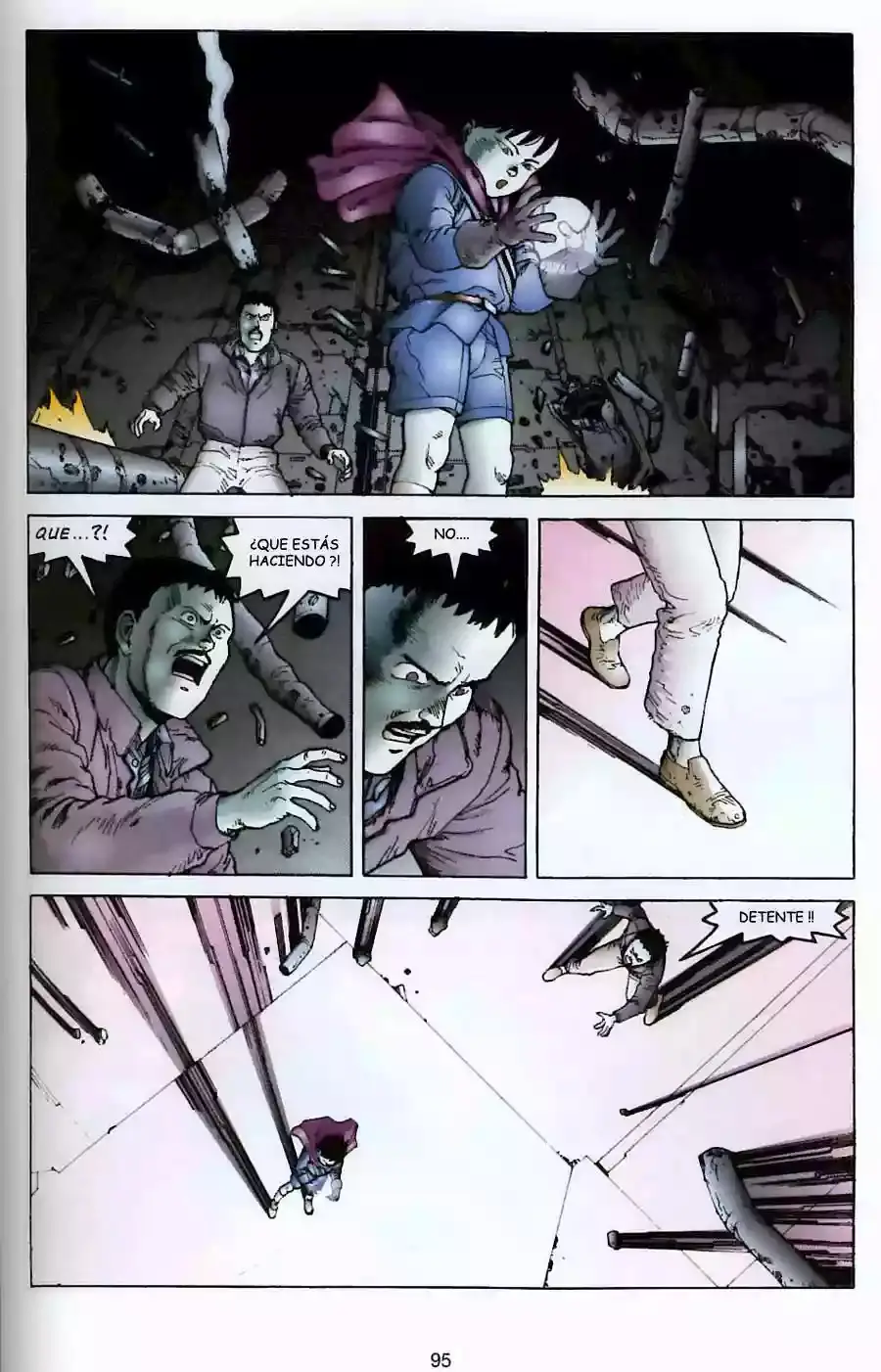 Akira capítulo 12, página 92