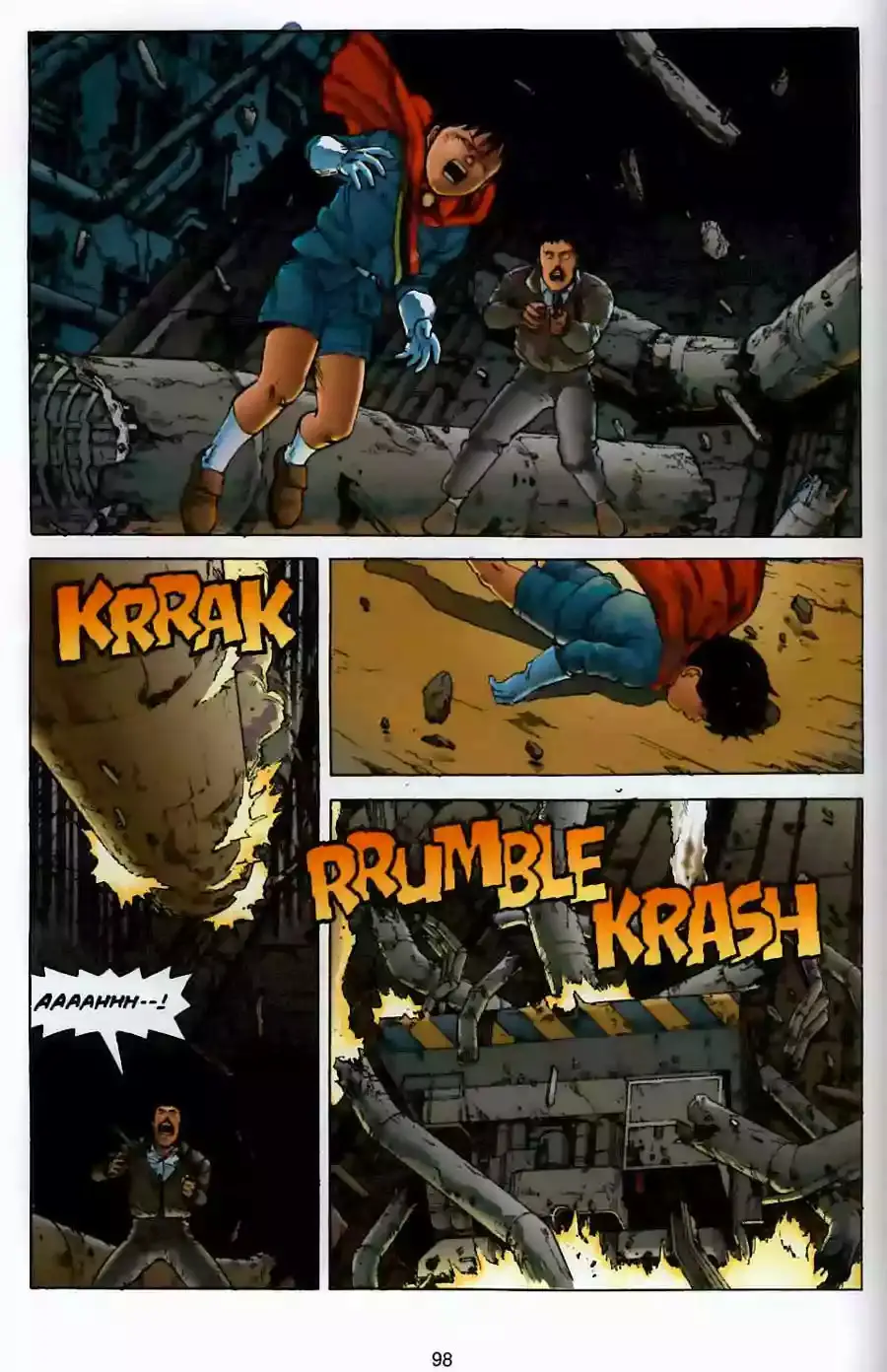 Akira capítulo 12, página 95