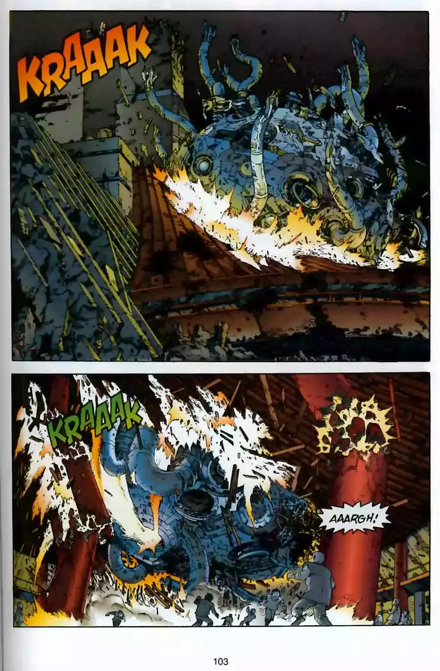 Akira capítulo 12, página 100
