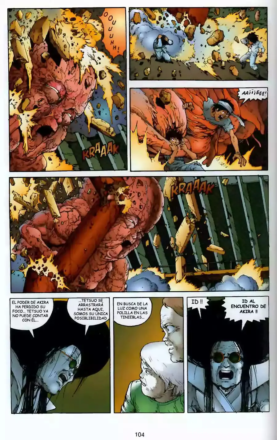 Akira capítulo 12, página 101