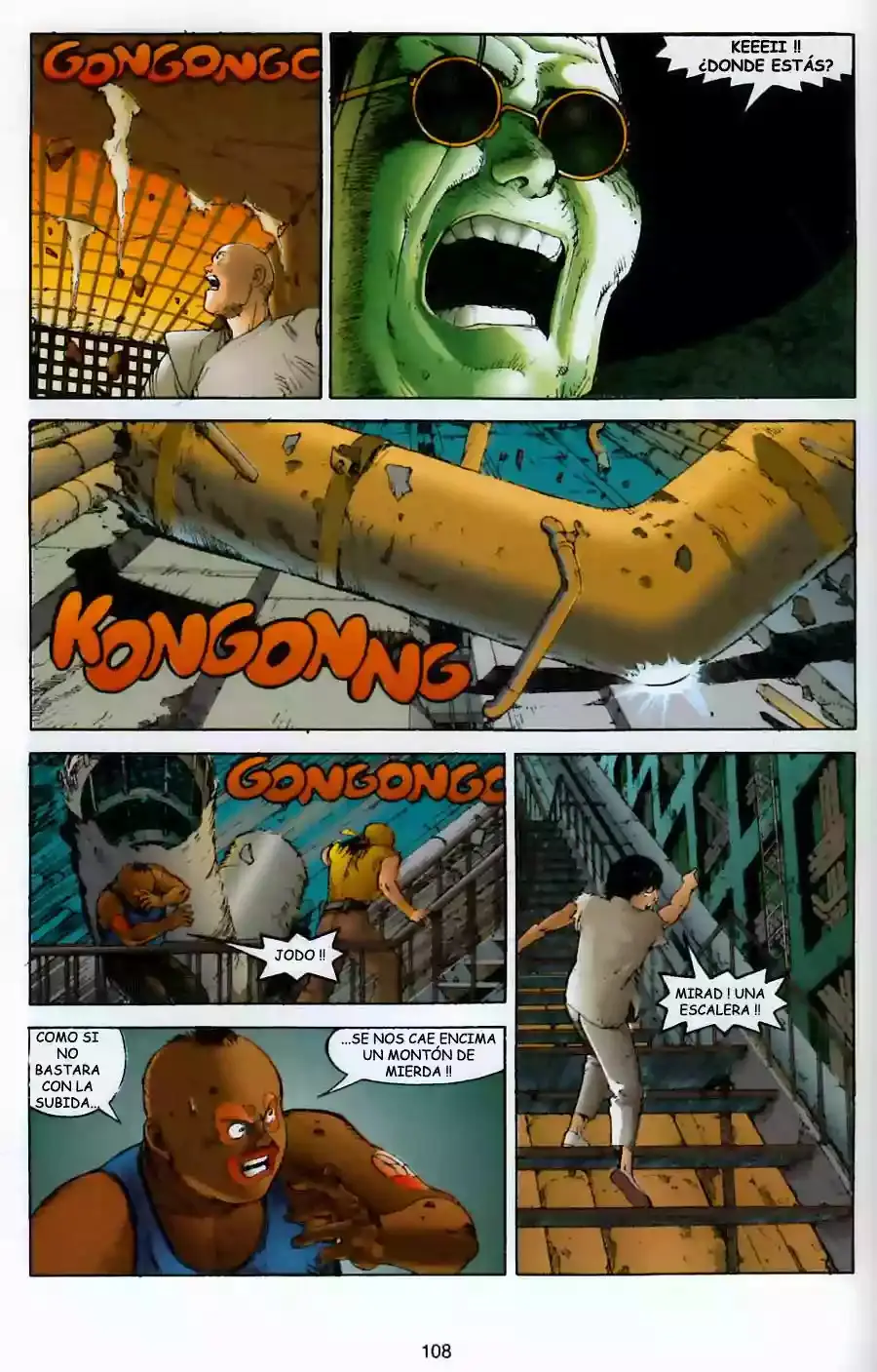 Akira capítulo 12, página 105