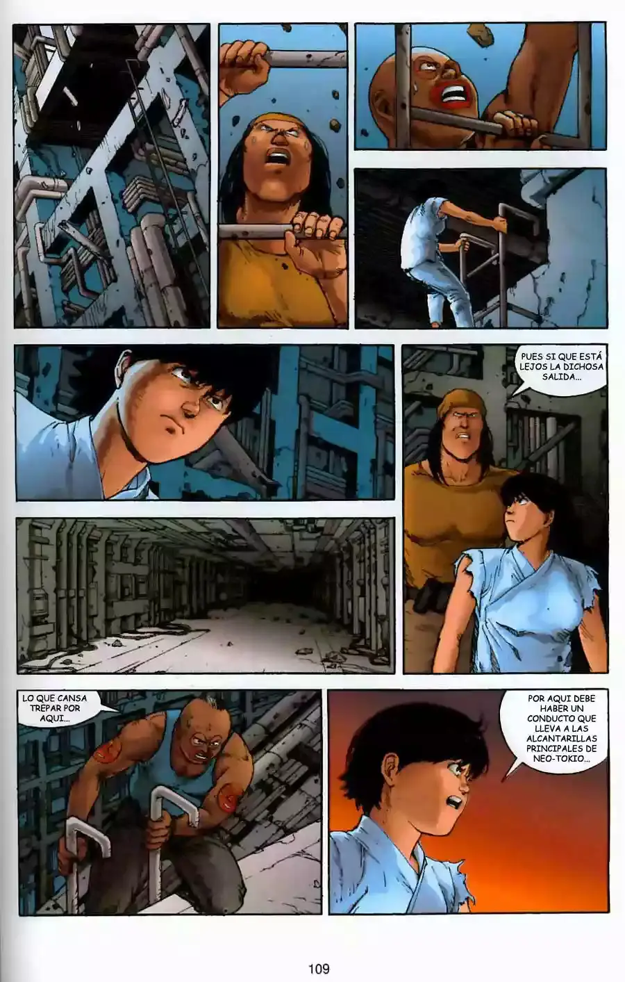 Akira capítulo 12, página 106