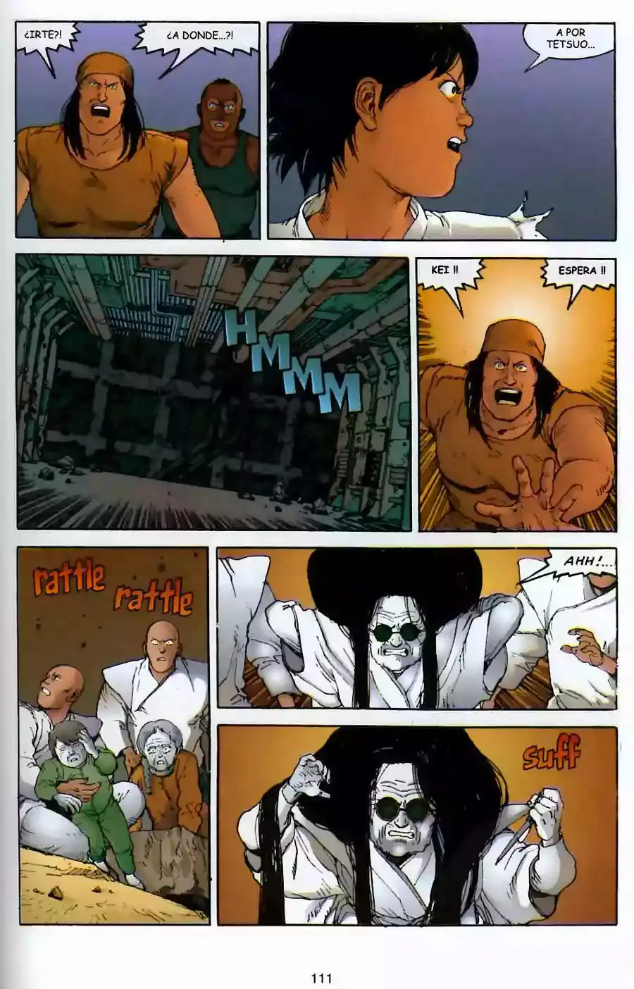 Akira capítulo 12, página 108
