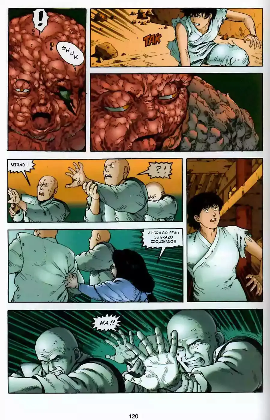 Akira capítulo 12, página 117