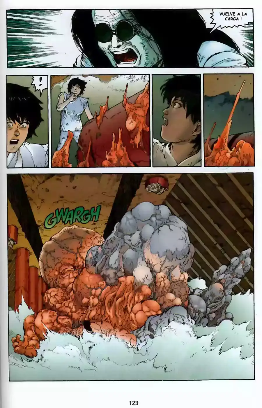 Akira capítulo 12, página 120
