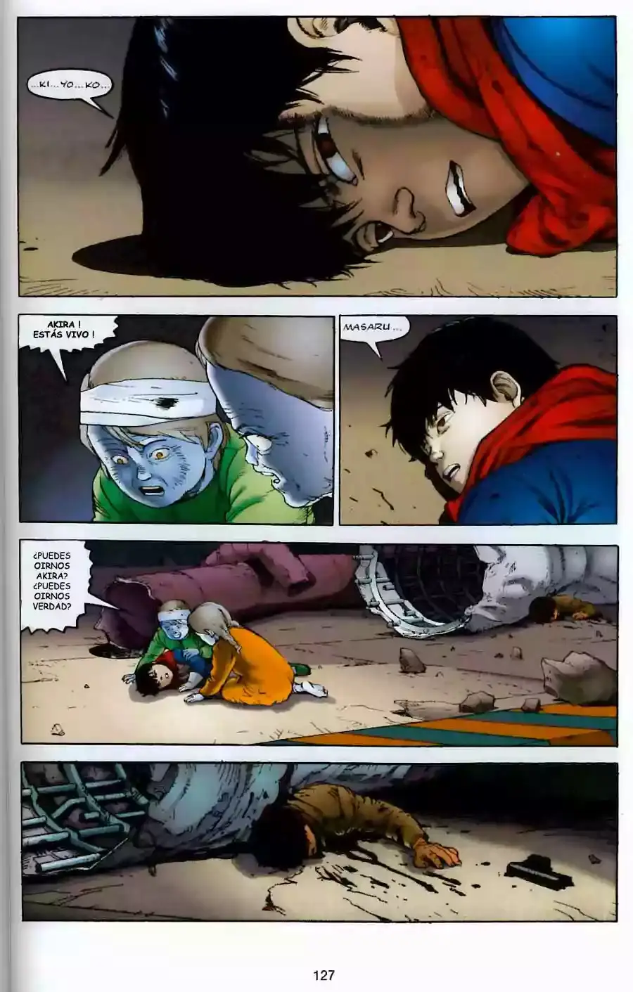 Akira capítulo 12, página 124