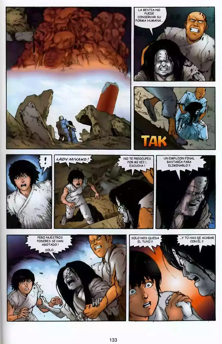 Akira capítulo 12, página 130