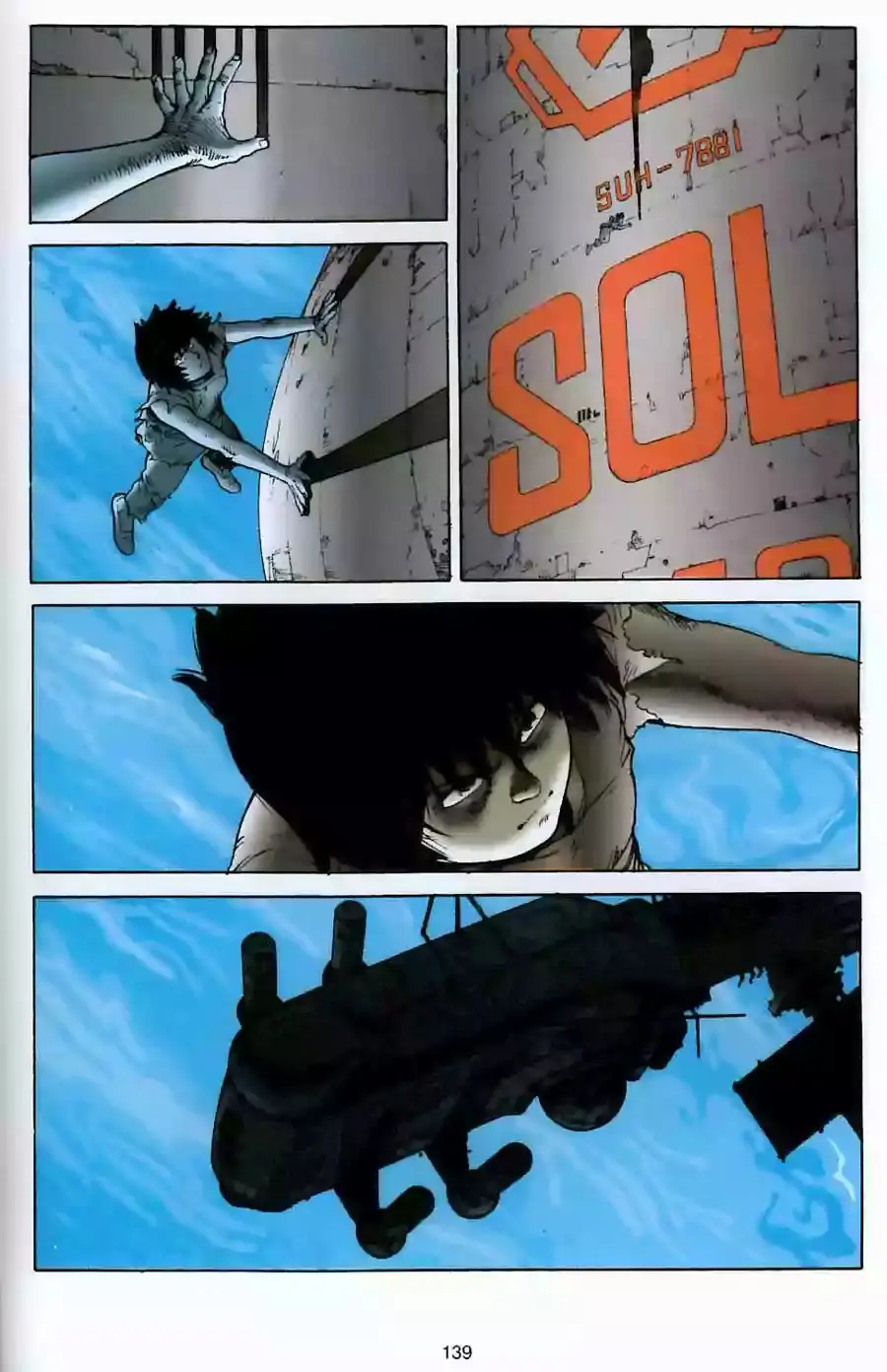Akira capítulo 12, página 136
