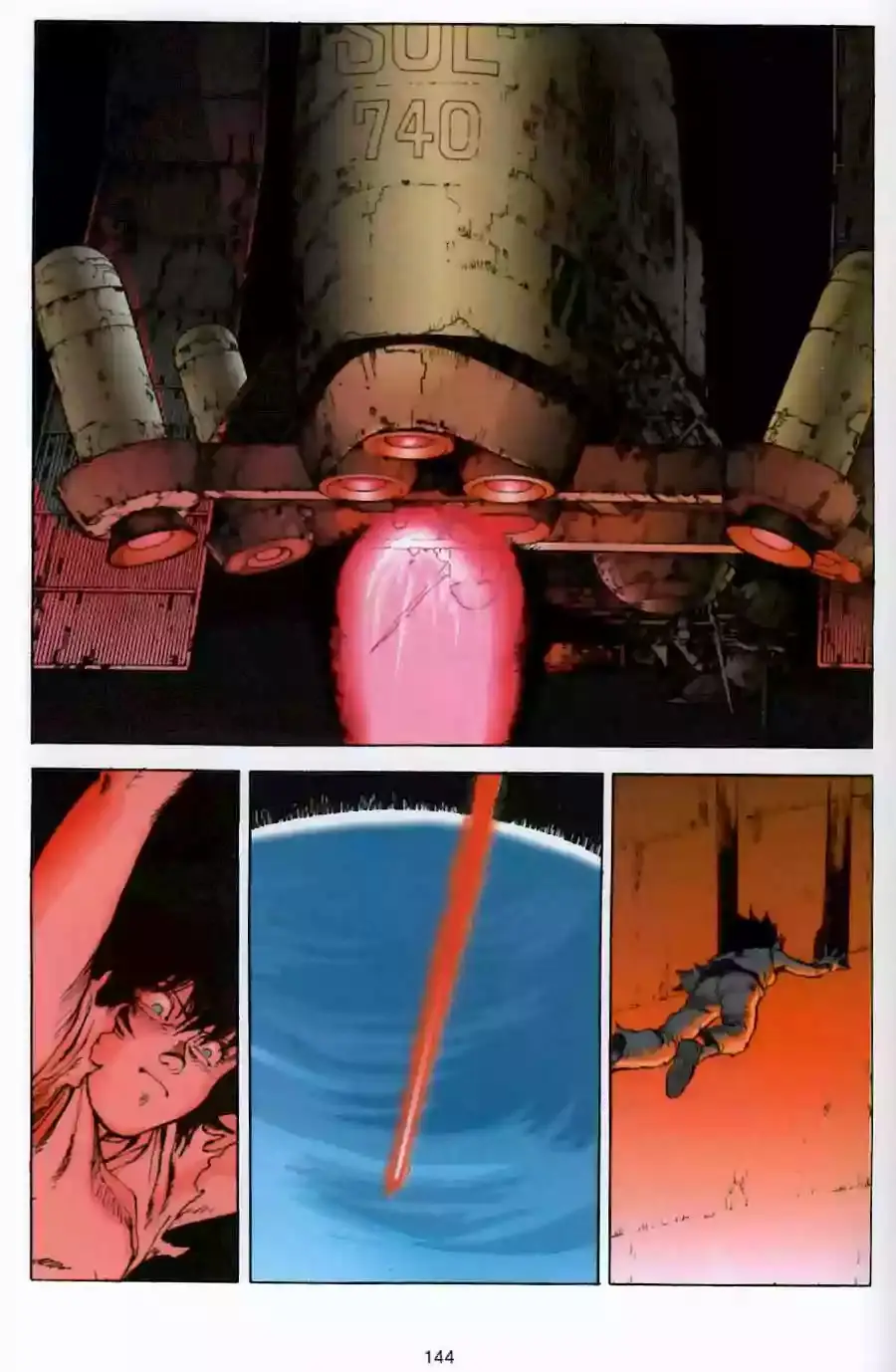 Akira capítulo 12, página 141