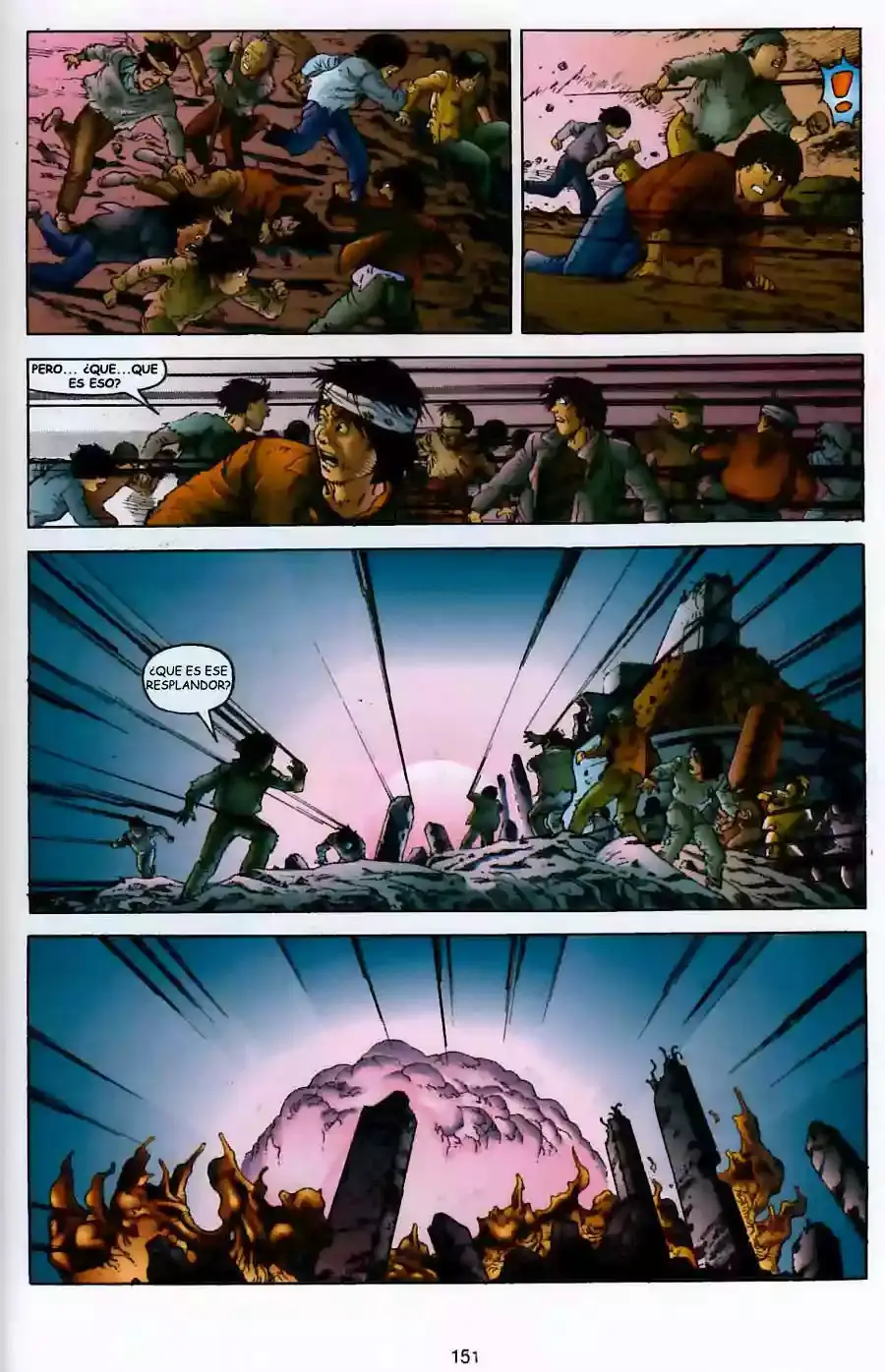 Akira capítulo 12, página 148