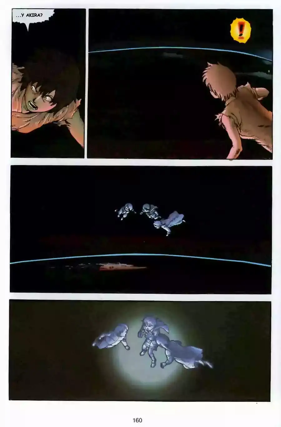 Akira capítulo 12, página 154