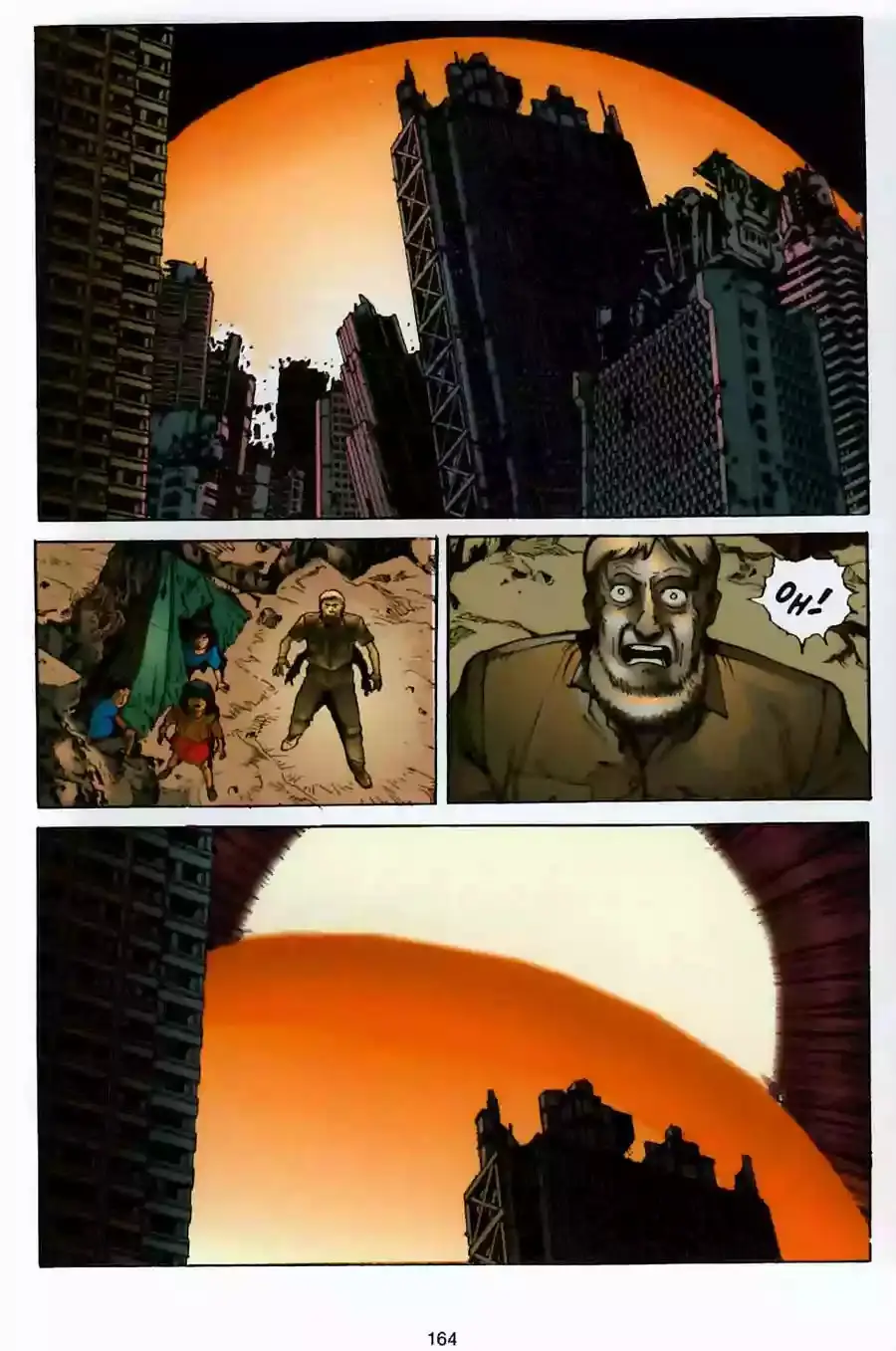 Akira capítulo 12, página 157
