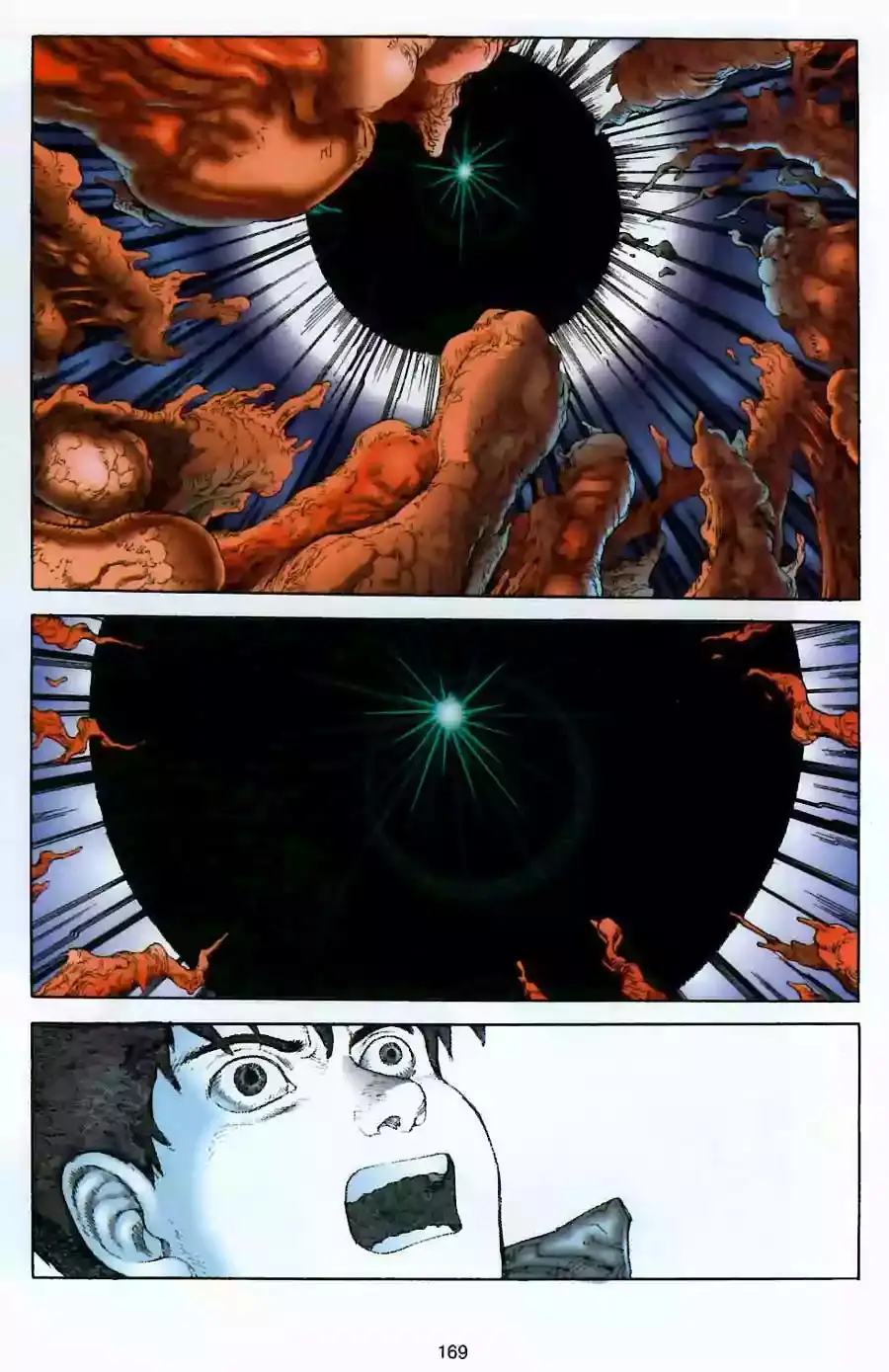 Akira capítulo 12, página 161