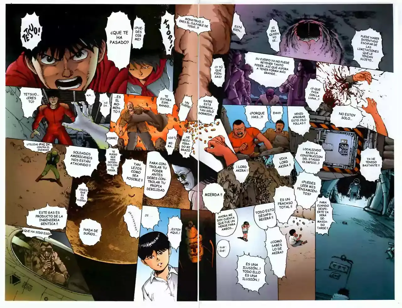 Akira capítulo 12, página 165
