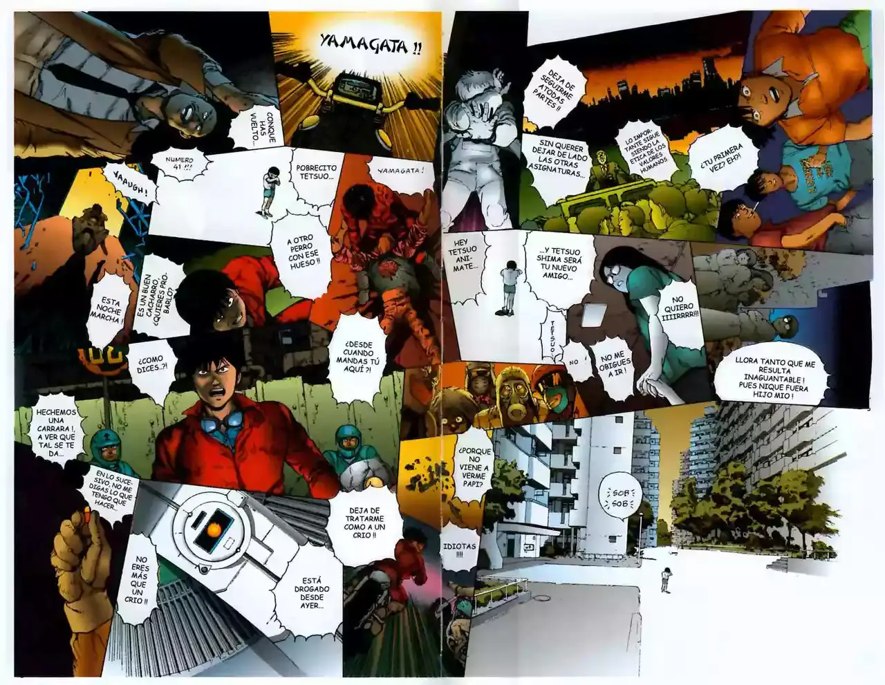 Akira capítulo 12, página 166